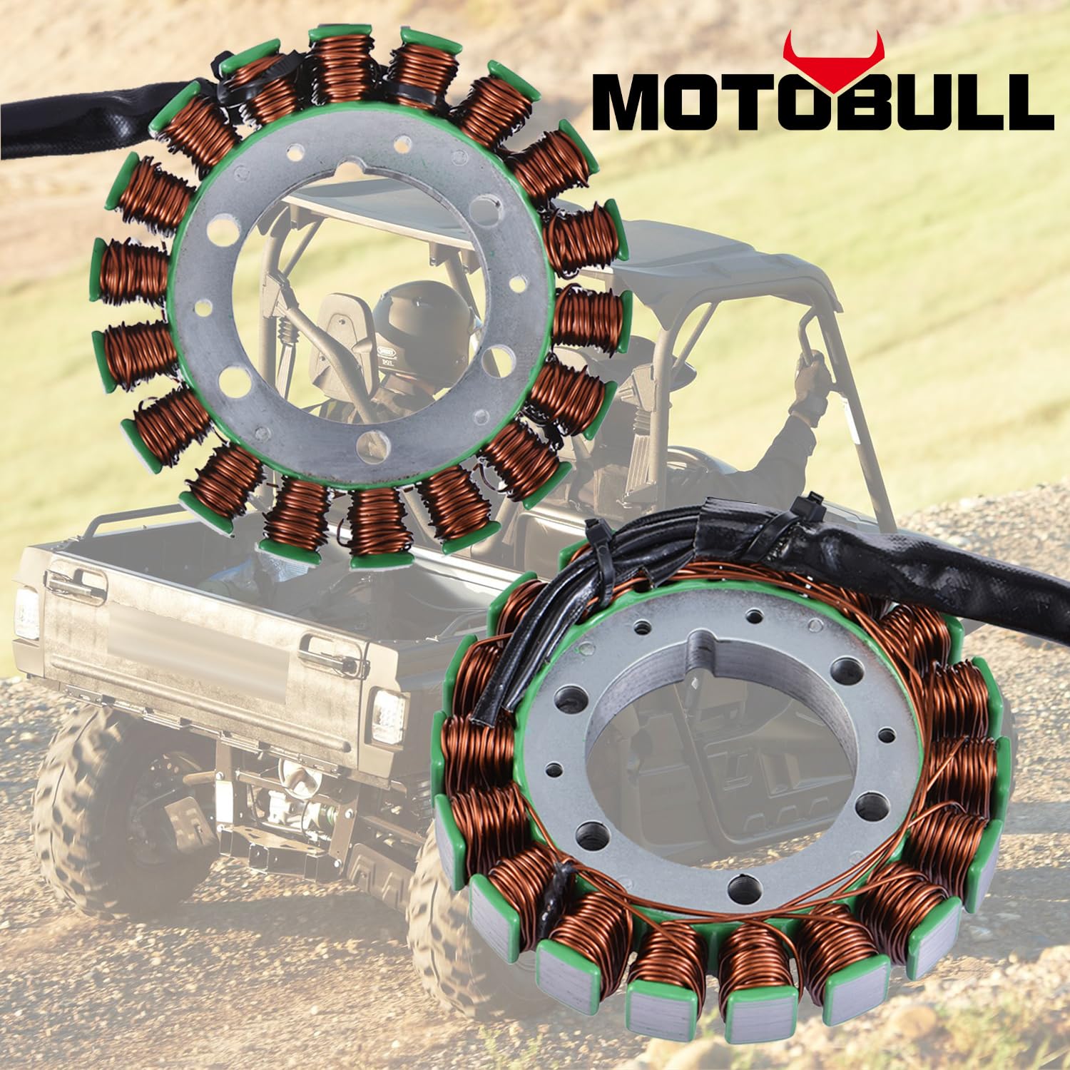 Caltric Stator Replacement For Yamaha Rhino 660 (2004-2007) - Fits 5UH-81410-00-00 & More 6 thumbnail image