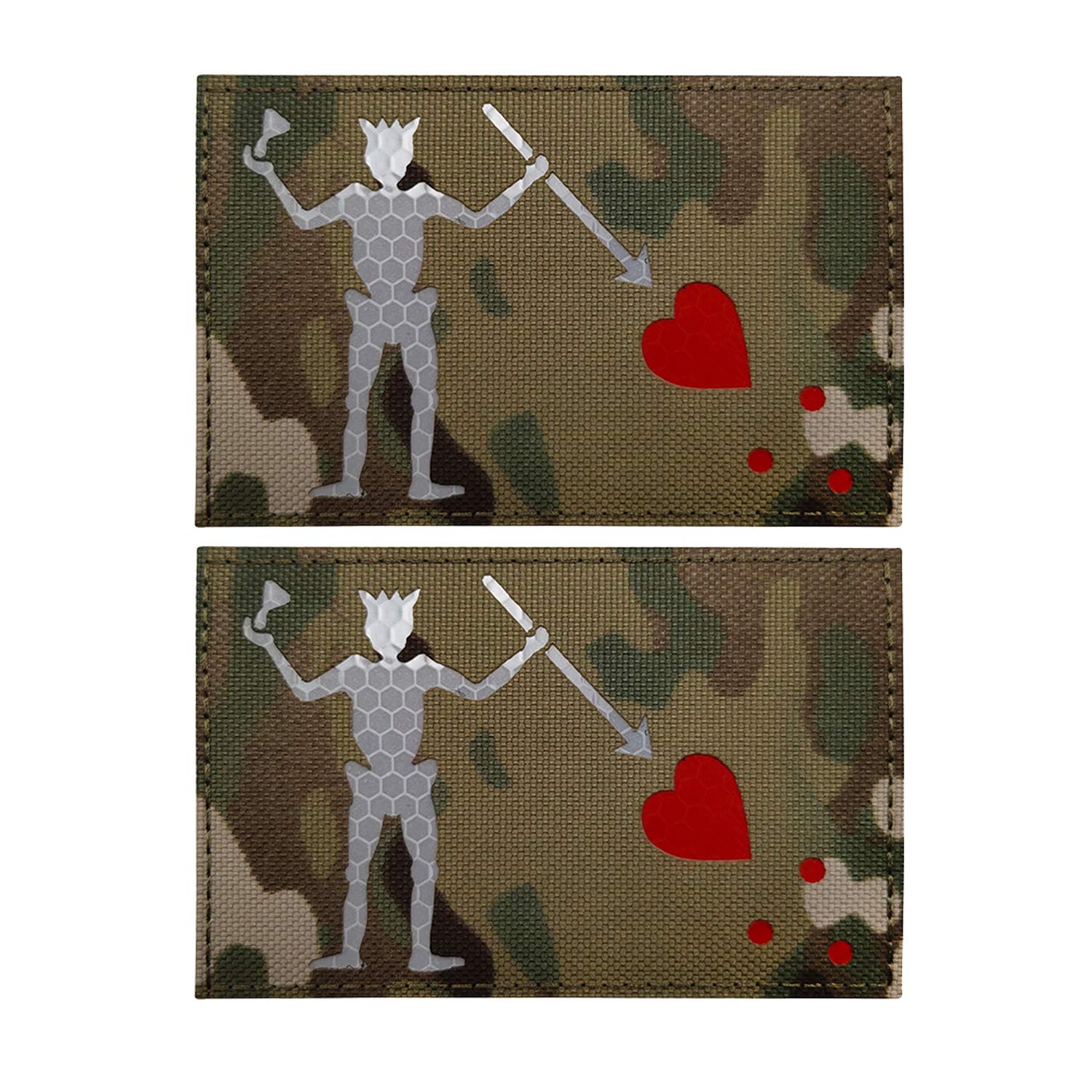 Buy IR Blackbeard Pirate Edward Teach Jolly Roger Infrared Reflective