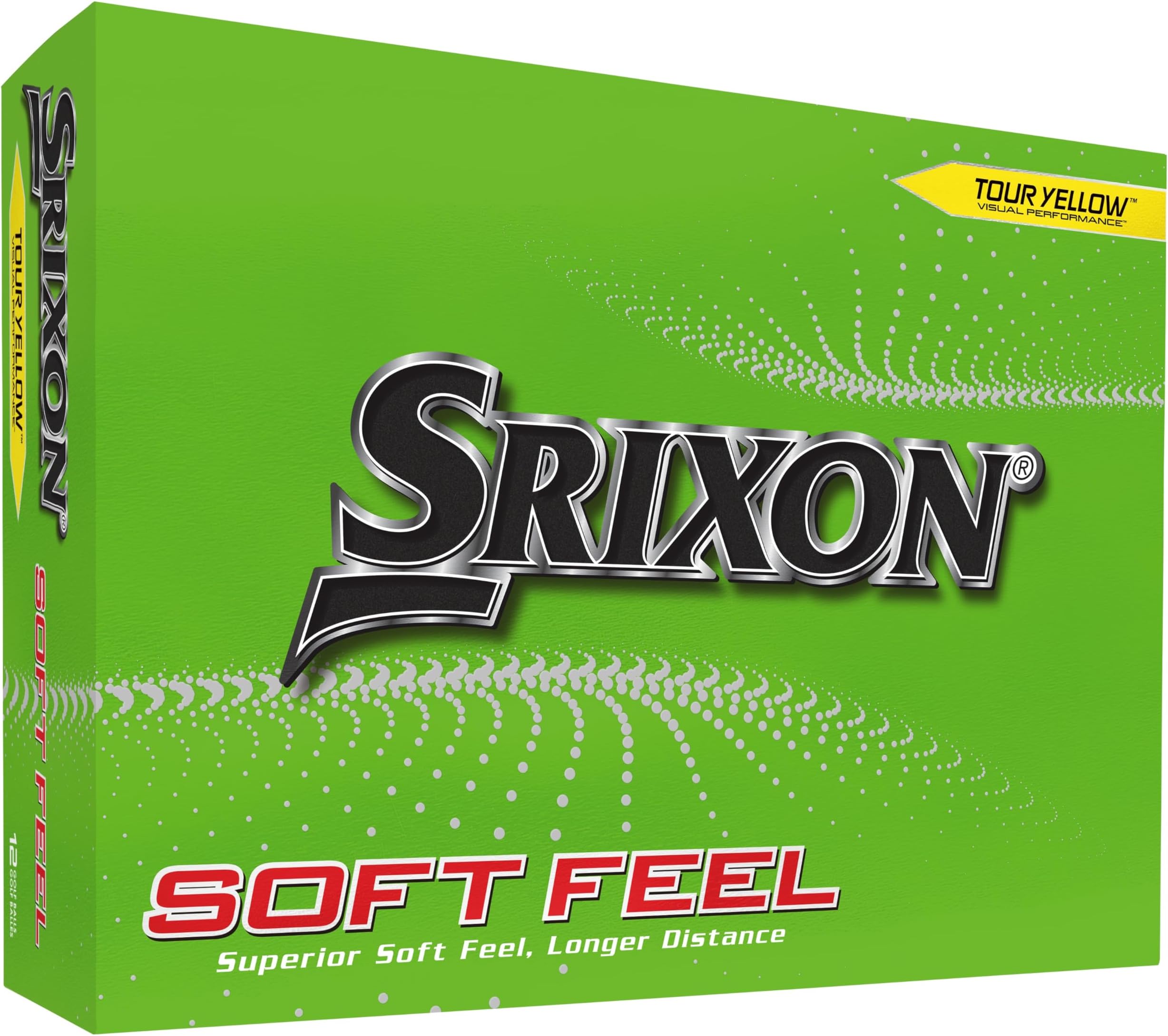 Srixon Soft Feel 13 - Dozen Golf Balls - Distance and Low Compression Golf Balls - Golf Gifts and Golf Accessories