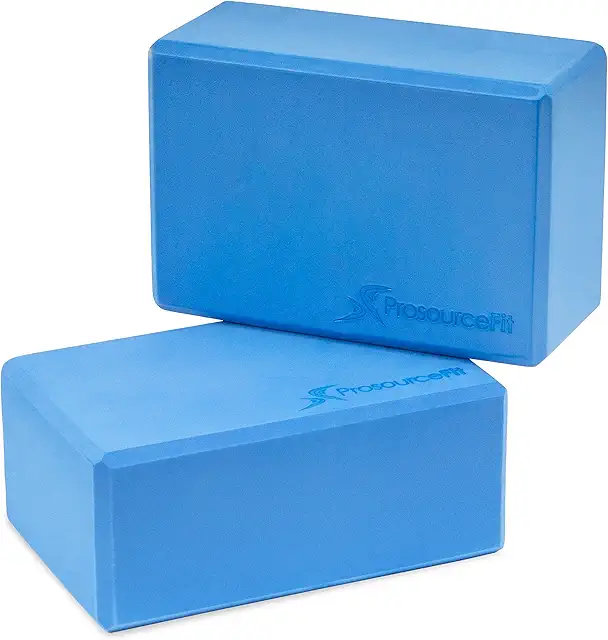 ProsourceFit Schaumstoff-Yoga-Blöcke für Erwachsene - Set aus 2 Blöcken