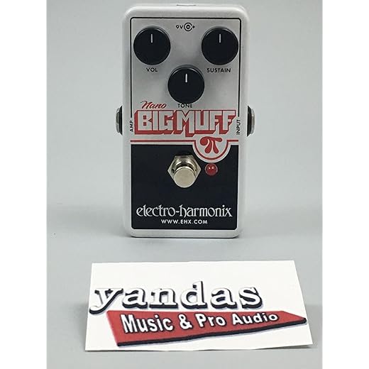 Electro-Harmonix Nano Big Muff Guitar Distortion Effects Pedal