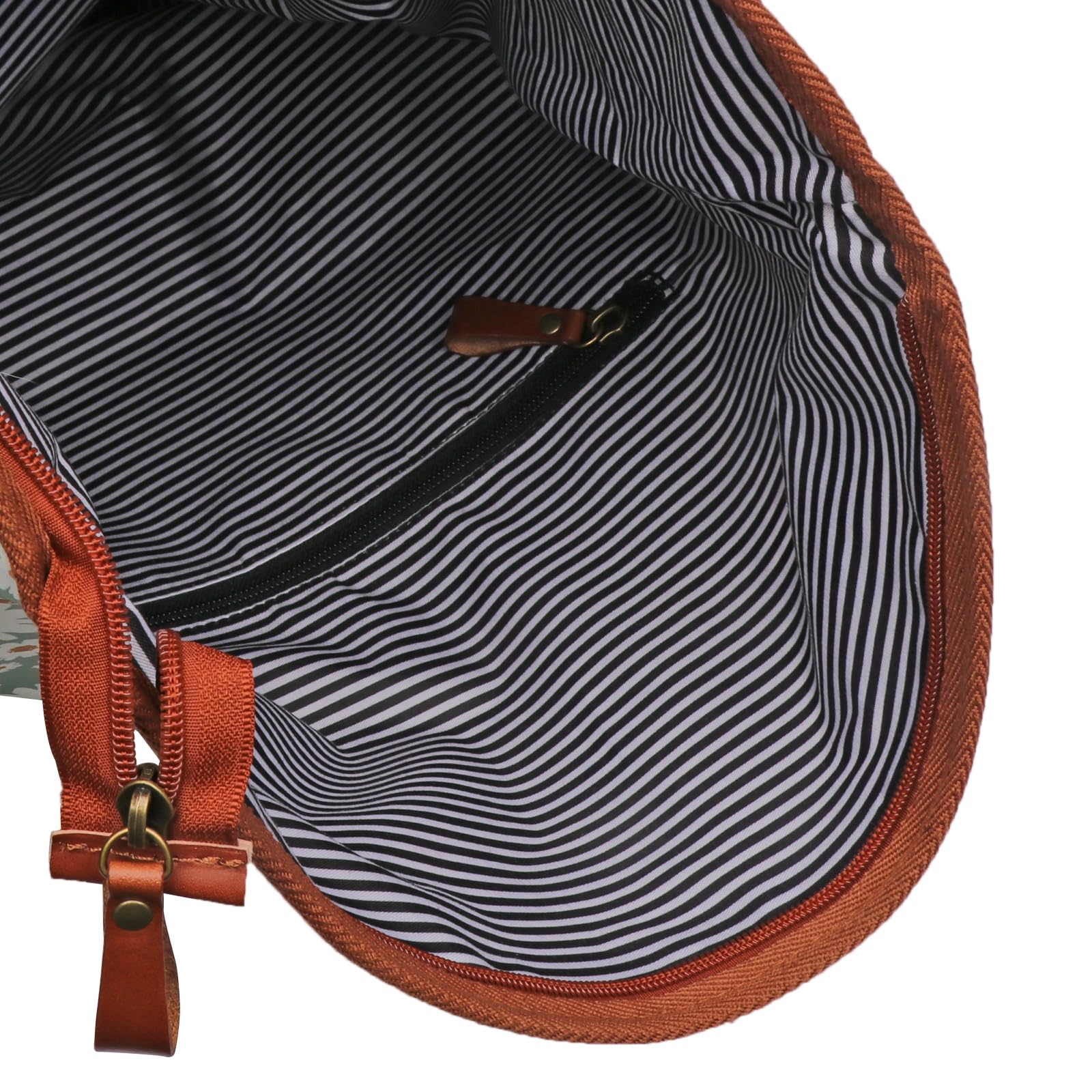 Tourbon Sacoche de vélo en Toile imperméable pour Femme