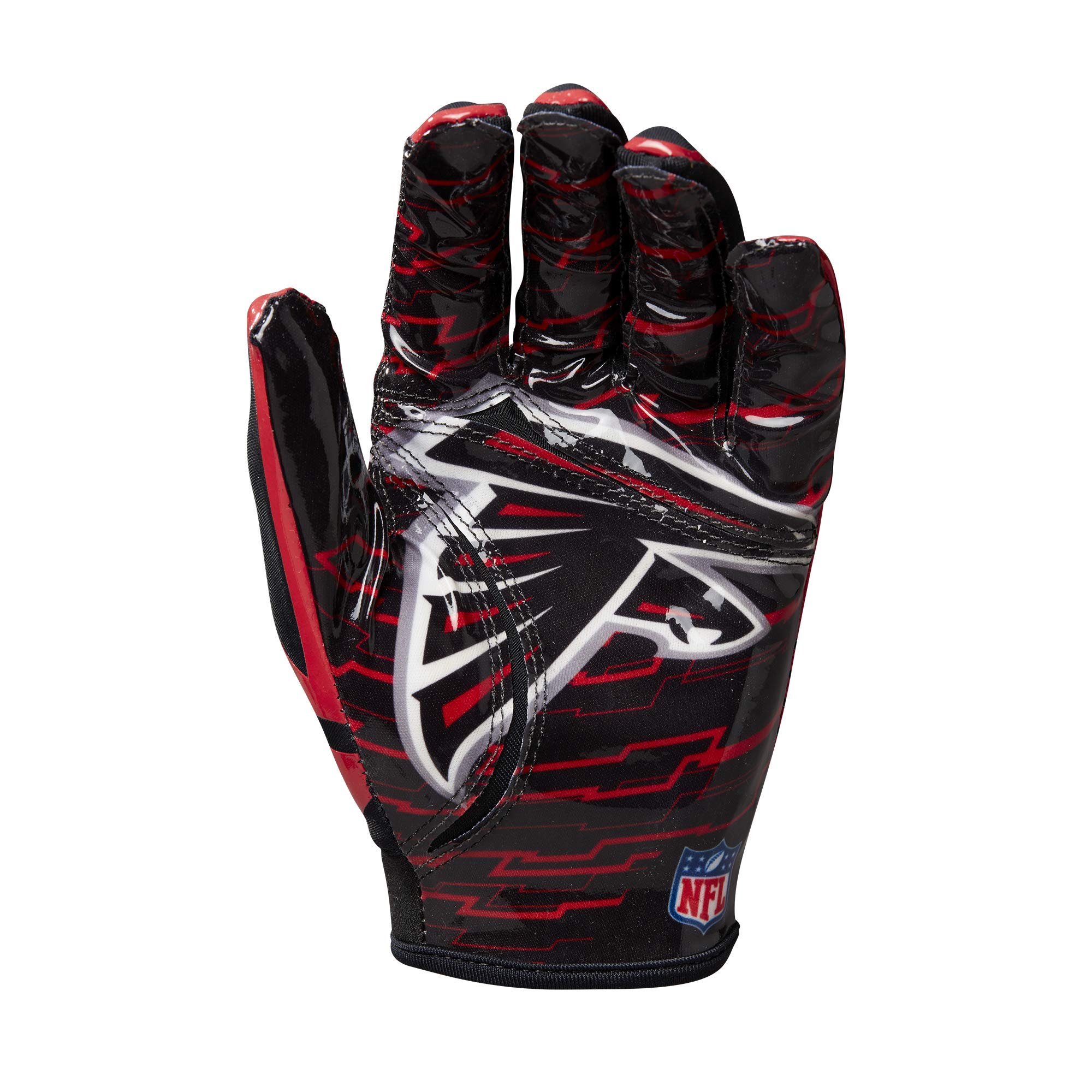 Wilson NFL Atlanta Falcons Gants de Football américain Élastique Adulte