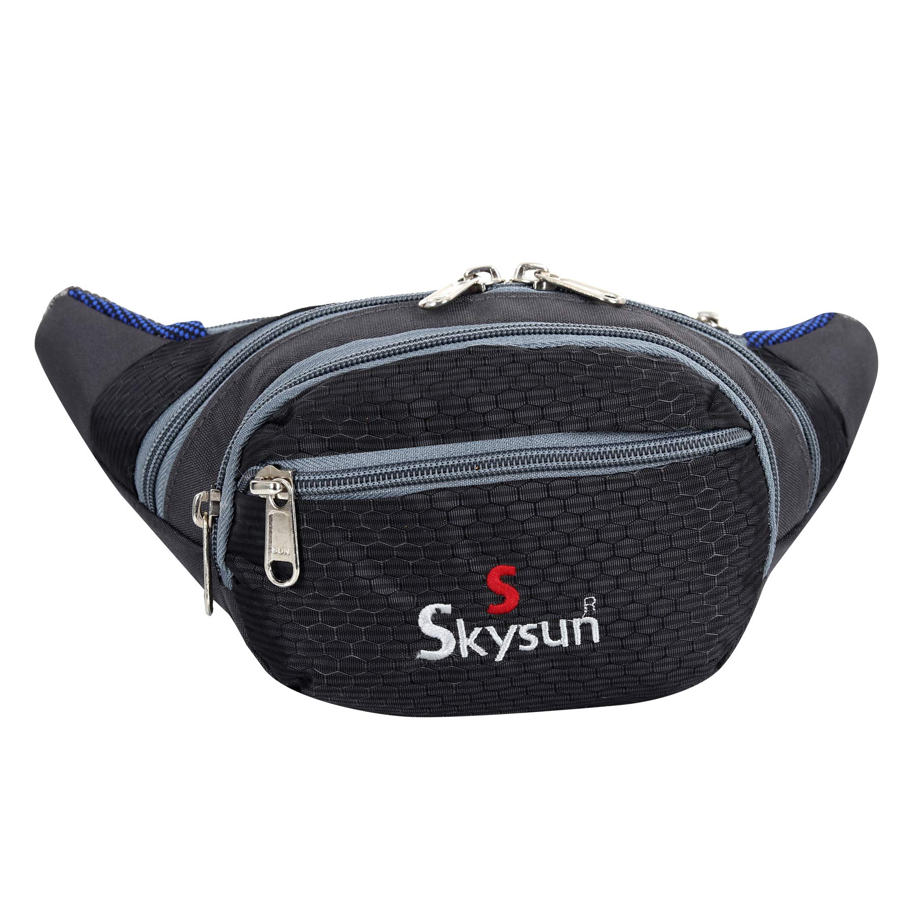 Polyester Multi-Purpose Waist Pouch(S-1603-BLK)-image-6