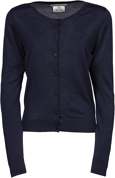 navy button up cardigan