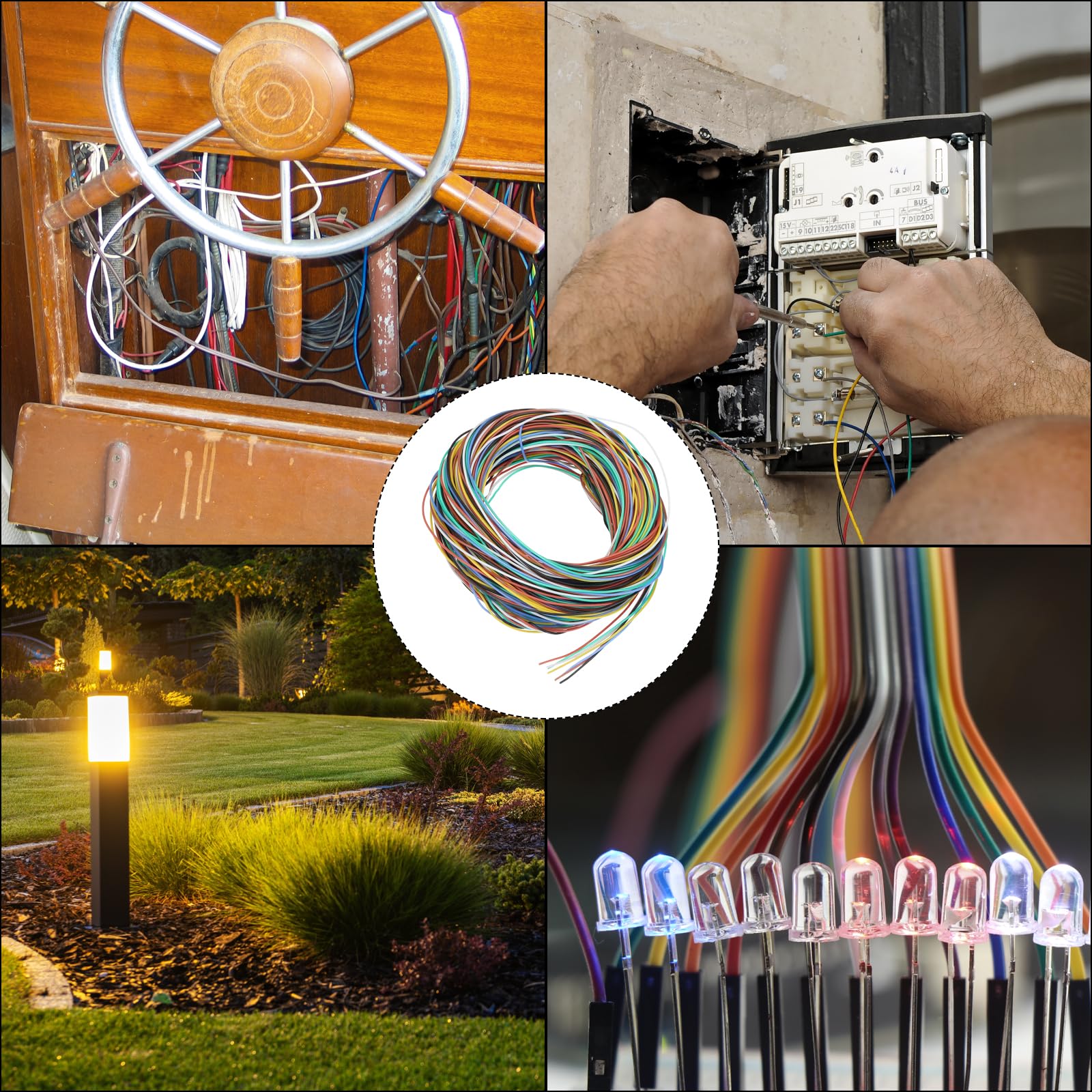 16AWG Silikonkabel 5m (schwarz & Rot) - Hochflexibel, Hitzebeständig Bis 200°C, Für RC, Drohnen, Modellbau