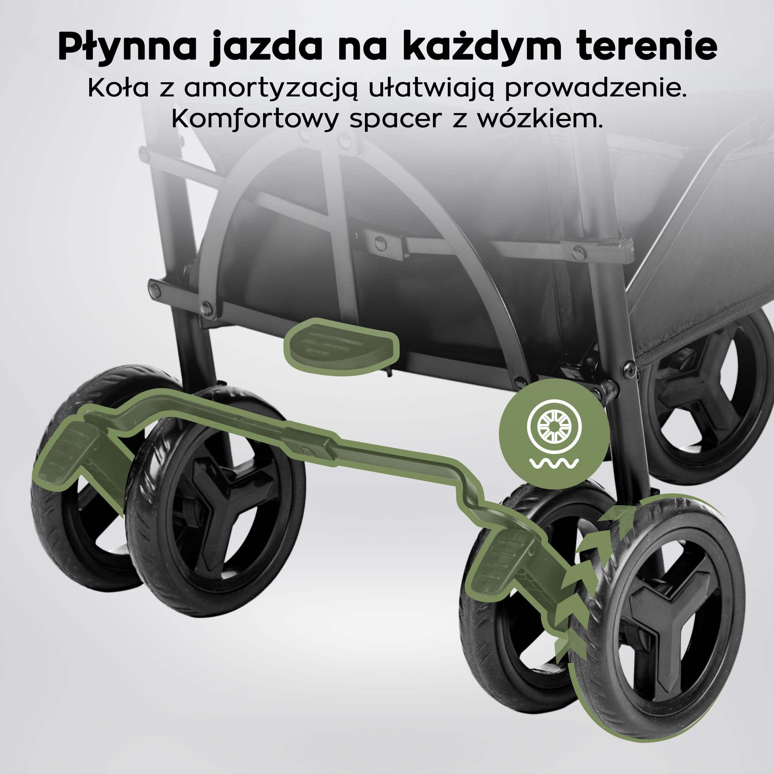 Tulano Davos 35 | wózek dziecięcy Buggy od 6 miesięcy do 4 lat | koła PU | daszek XXL | 5-punktowy pasek | składany | śpiworek na nogi, moskitiera, uchwyt na napoje | EN 1888 | do 22 kg