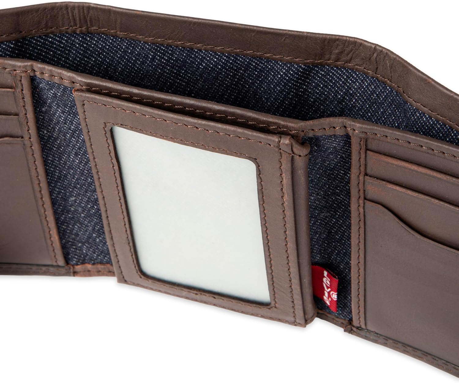 Levi's Men's RFID Trifold Wallet-Sleek and Slim Includes ID Window and Credit Card Holder - Image 5