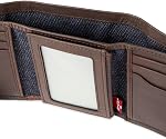 Levi's Mens Trifold Wallet-Sleek and Slim Includes Id Window and Credit Card Holder Tri-Fold Wallet