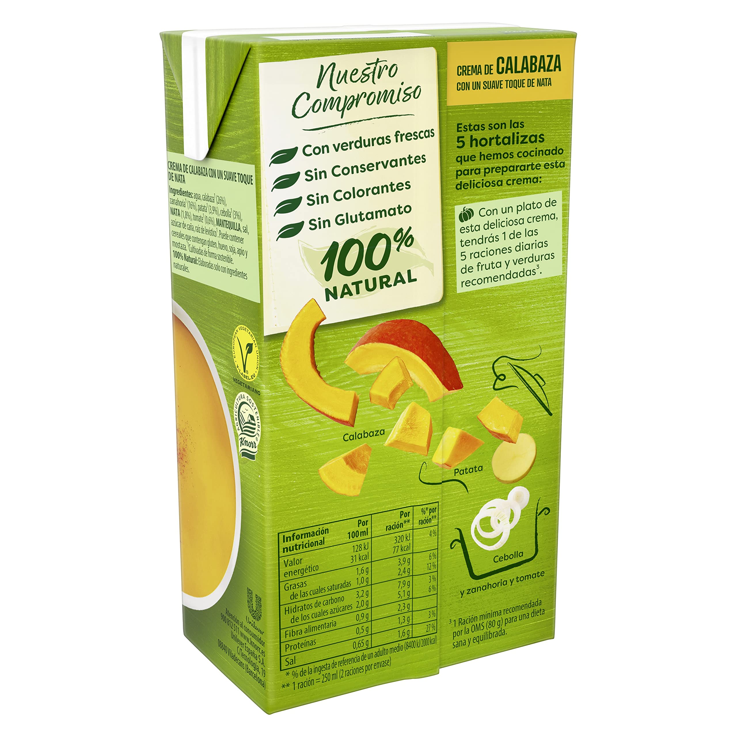 Knorr Crema de Calabaza 500ml