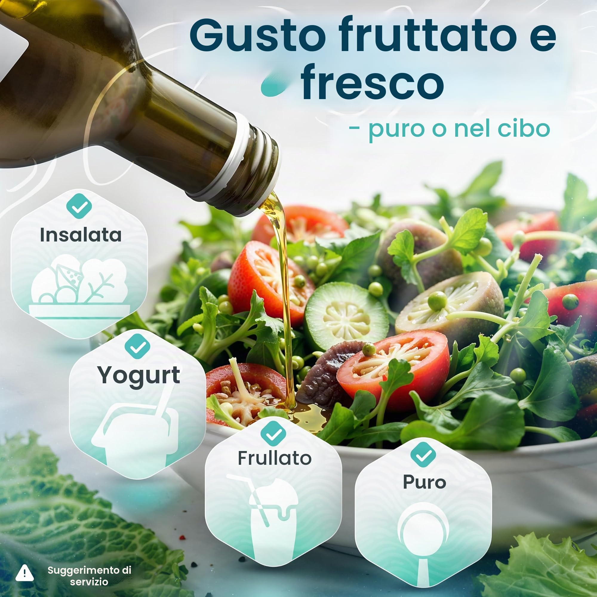 omega3zone Premium Omega-3 Olio con Vitamina D3 K2 – Olio di pesce ad alta concentrazione D3K2 – All trans MK‑7 K2 3.840 mg per porzione – Testato in laboratorio – Prodotto in Germania – Limone 500 ml