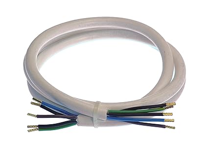AS Schwabe H05VV-F Cooker Connection Cable 5G2.5 1.5 m White 70867