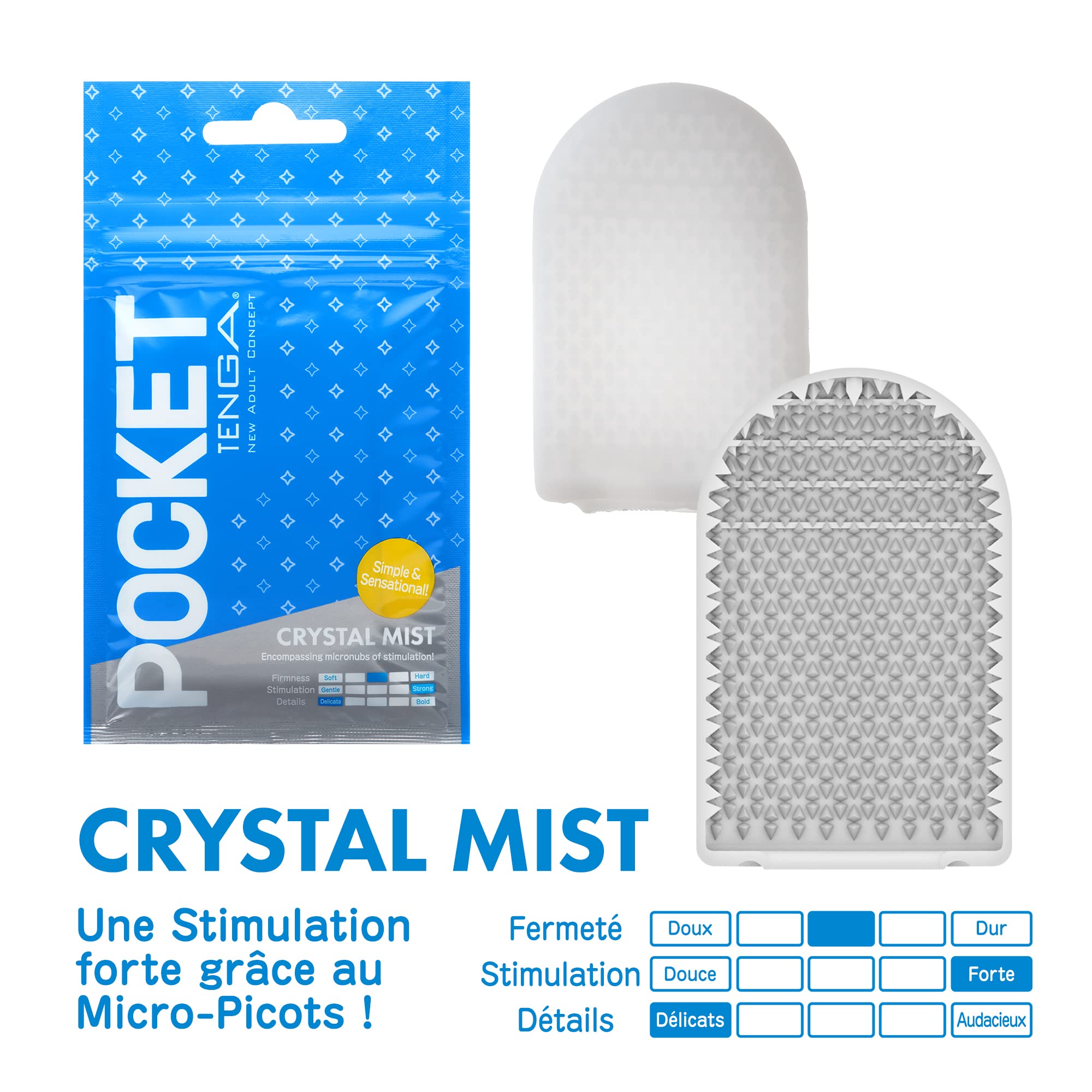 POCKET TENGA SERIES (WAVE LINE + CLICK BALL + BLOCK EDGE + HEXA-BRICK + CRYSTAL MIST + SPARK BEADS)