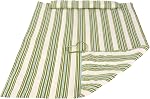 SUNCREAT Outdoor Double Hammock Pad, Soft Comfortable Polyester Pad, Green Stripes