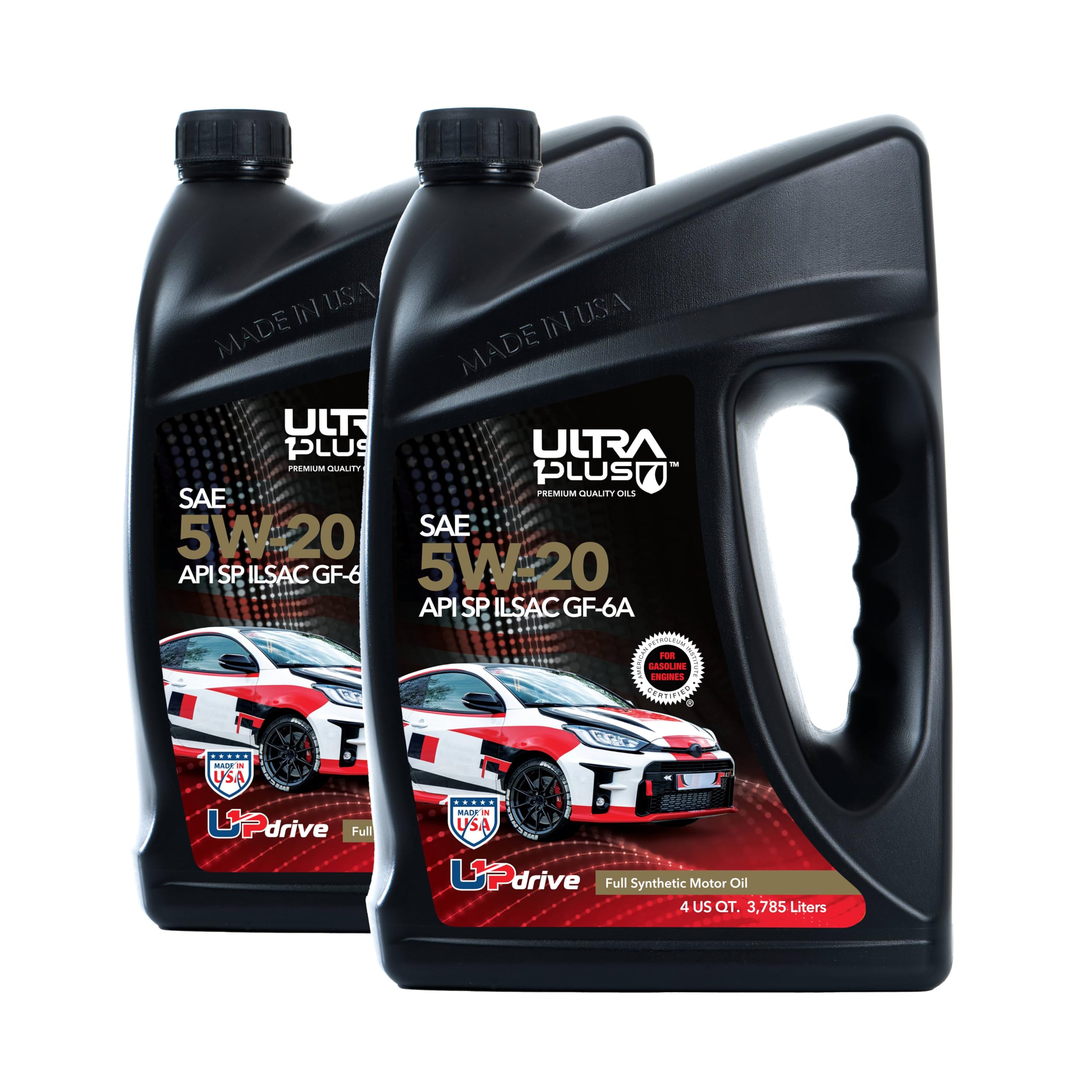 SAE 5W-20 Full Synthetic Motor Oil API SP ILSAC GF-6A 2 Gallons