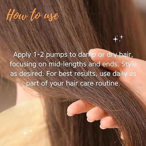 Miniatura 4 de KERAZON Aceite de argán para el cabello con queratina que suaviza el tratamiento de reparación de daños secos, fórmula premium, protección para el