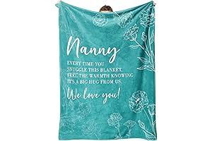 Perfect Present for Nanny: A Cherished Blanket Expressing Love and Appreciation