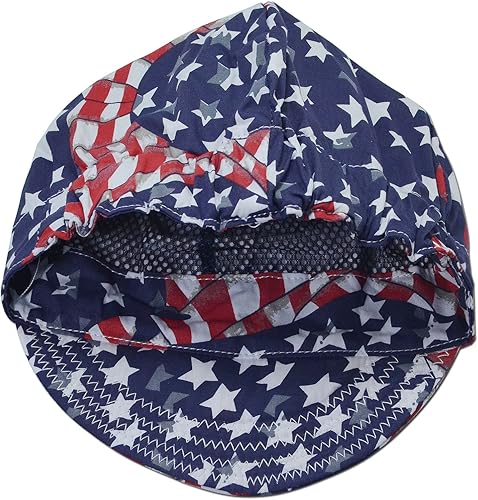 Miniatura 9 de RIVERWELD Tapa de soldadura Malla de algodón puro Forro interior para soldadores Match Soldadura Casco de soldadura de color cebras Equipo de