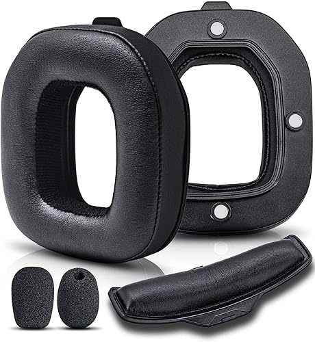 Miniatura 10 de Almohadillas de repuesto para auriculares A40 TR, compatibles con Astro A40 tr Headset I A40 TR Mod Kit/A40, accesorios para la cabeza, espuma de