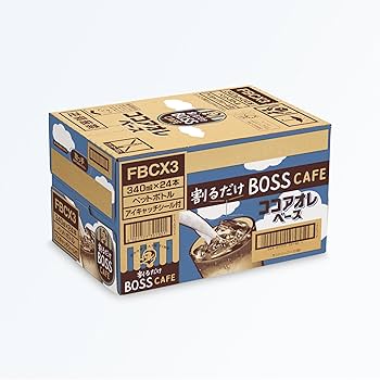 Amazon.co.jp: BOSS(ボス) サントリー 割るだけカフェ ココアオレ