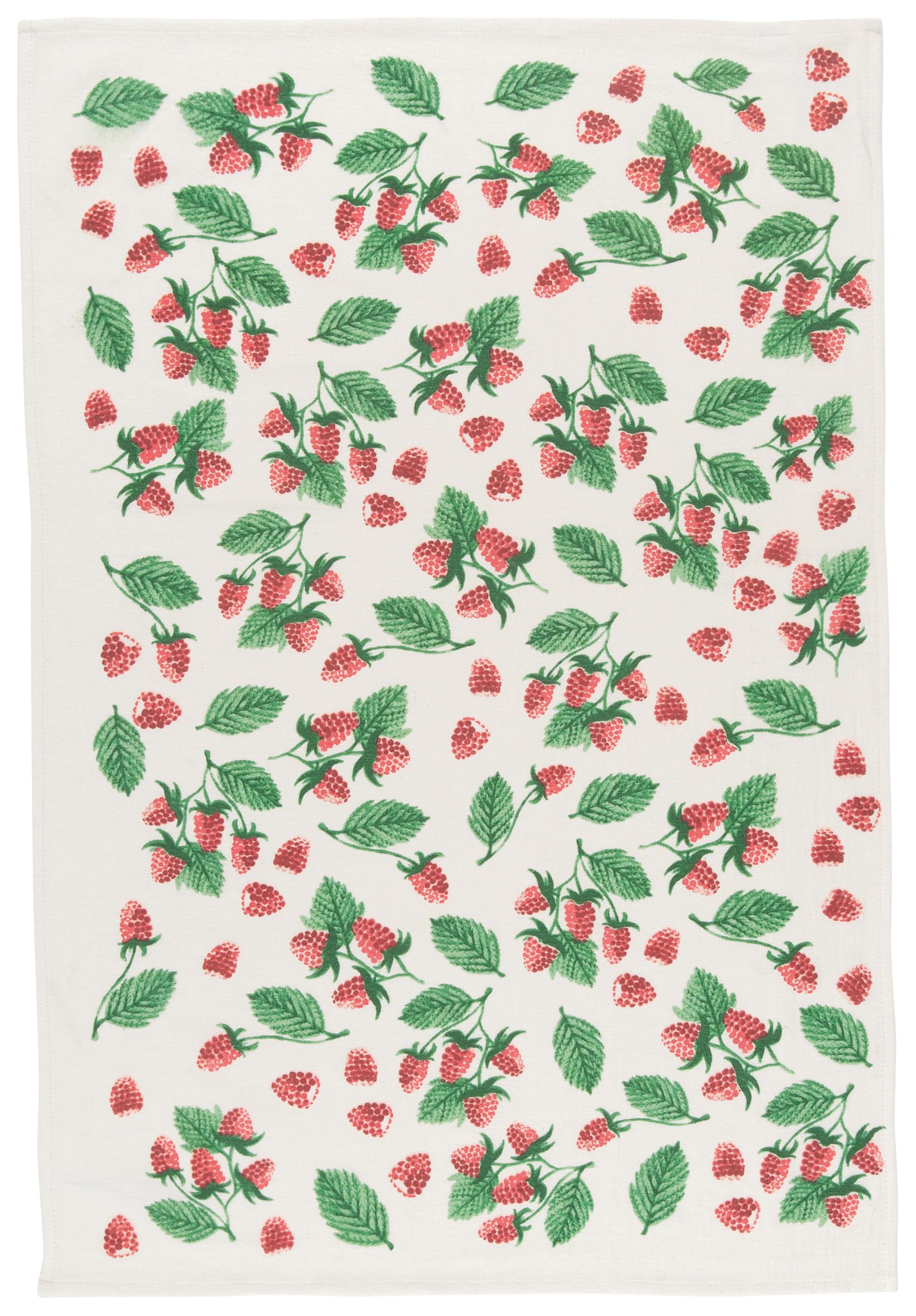 Now Designs Berry Patch bawełniany worek mąki kuchenne ręczniki do naczyń 50 x 76 cm, zestaw 3 szt., czerwony, niebieski, zielony, biały