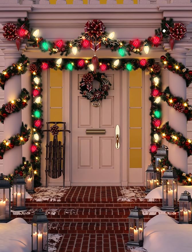 Luces Navideñas LED C7 25 pies Multicolor miniatura 6