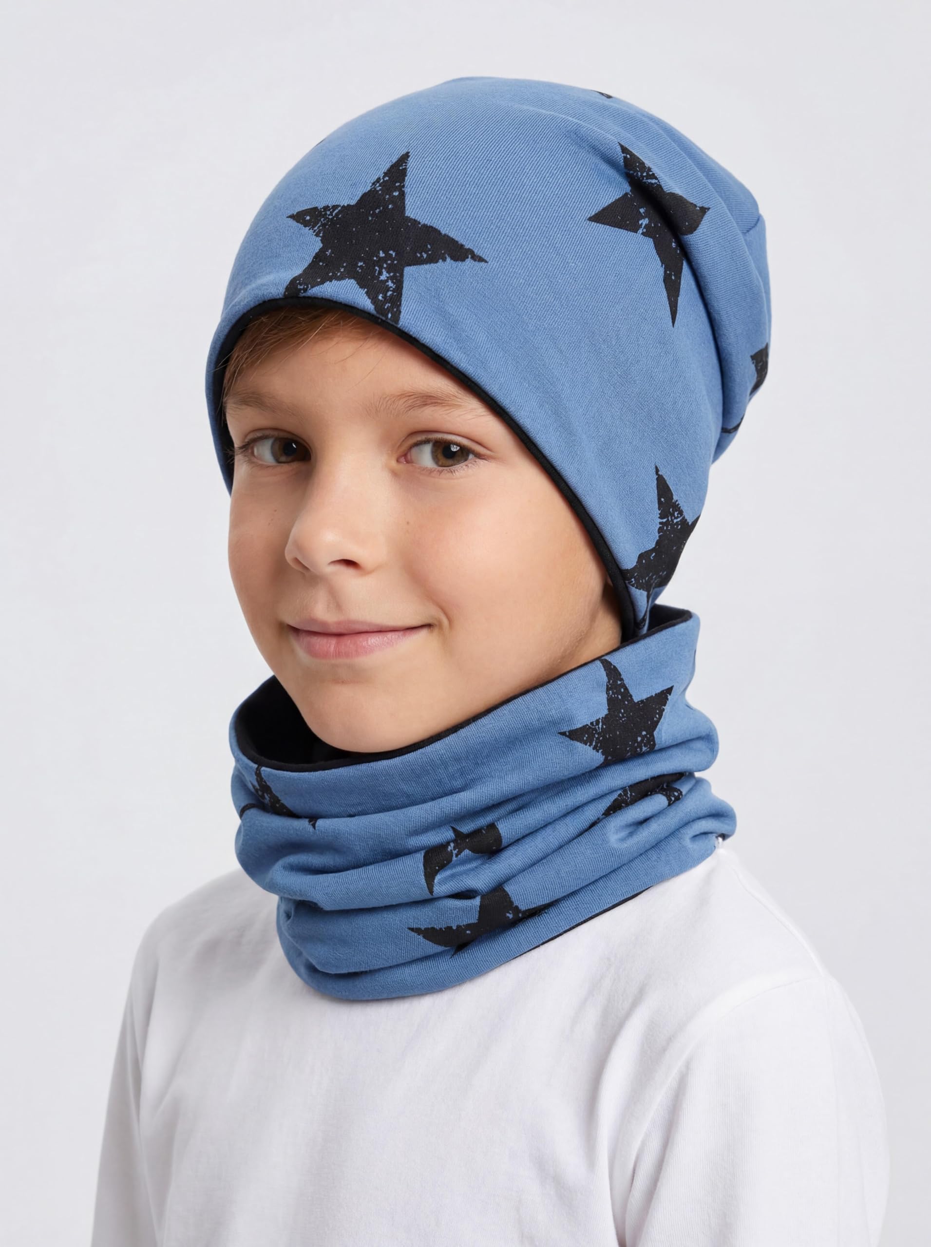 TupTam Ensemble Enfant Bonnet et Écharpe Tube