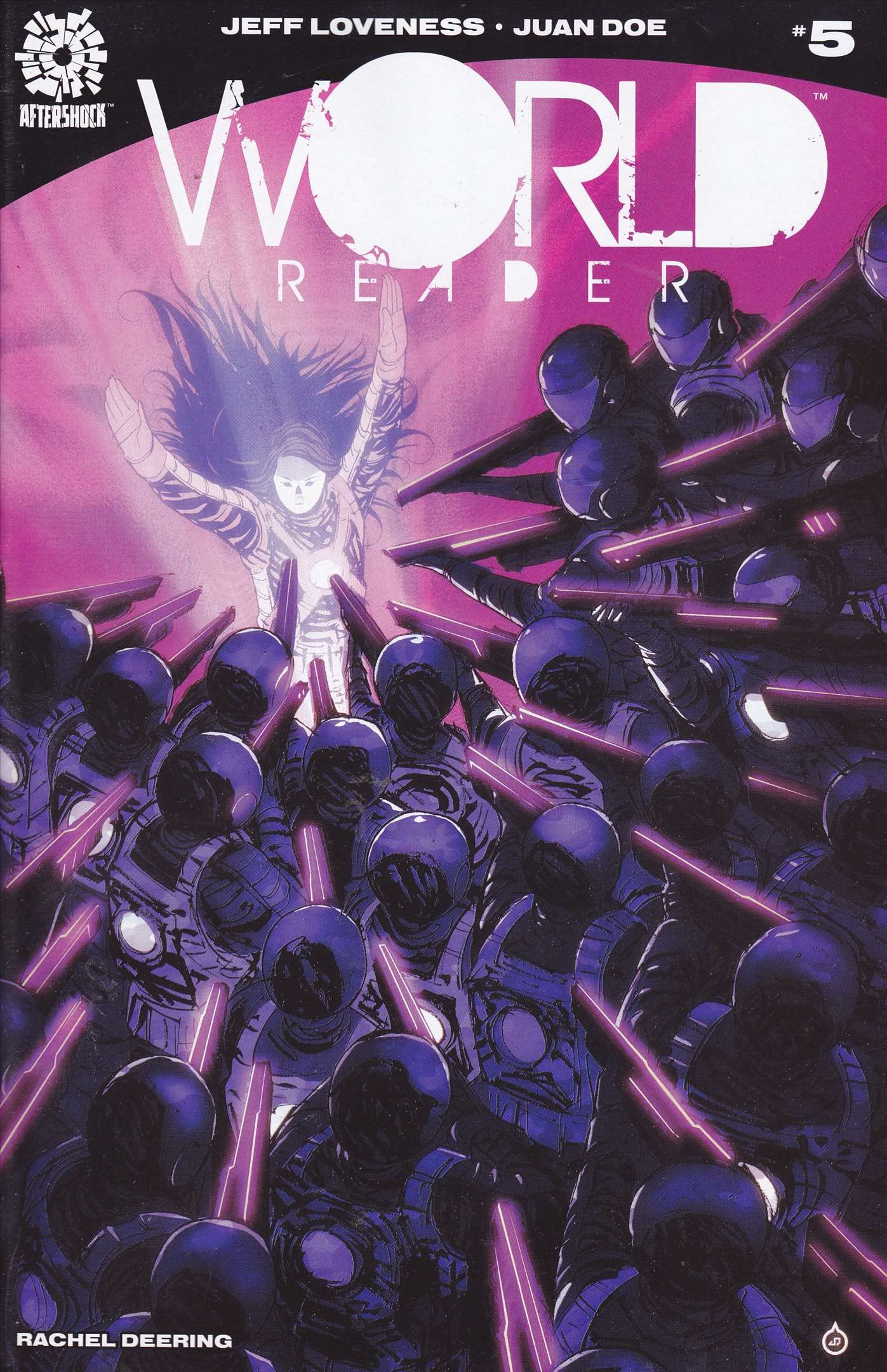 World Reader #5 VF/NM ; AfterShock comic book | Jeff Loveness Penultimate Issue