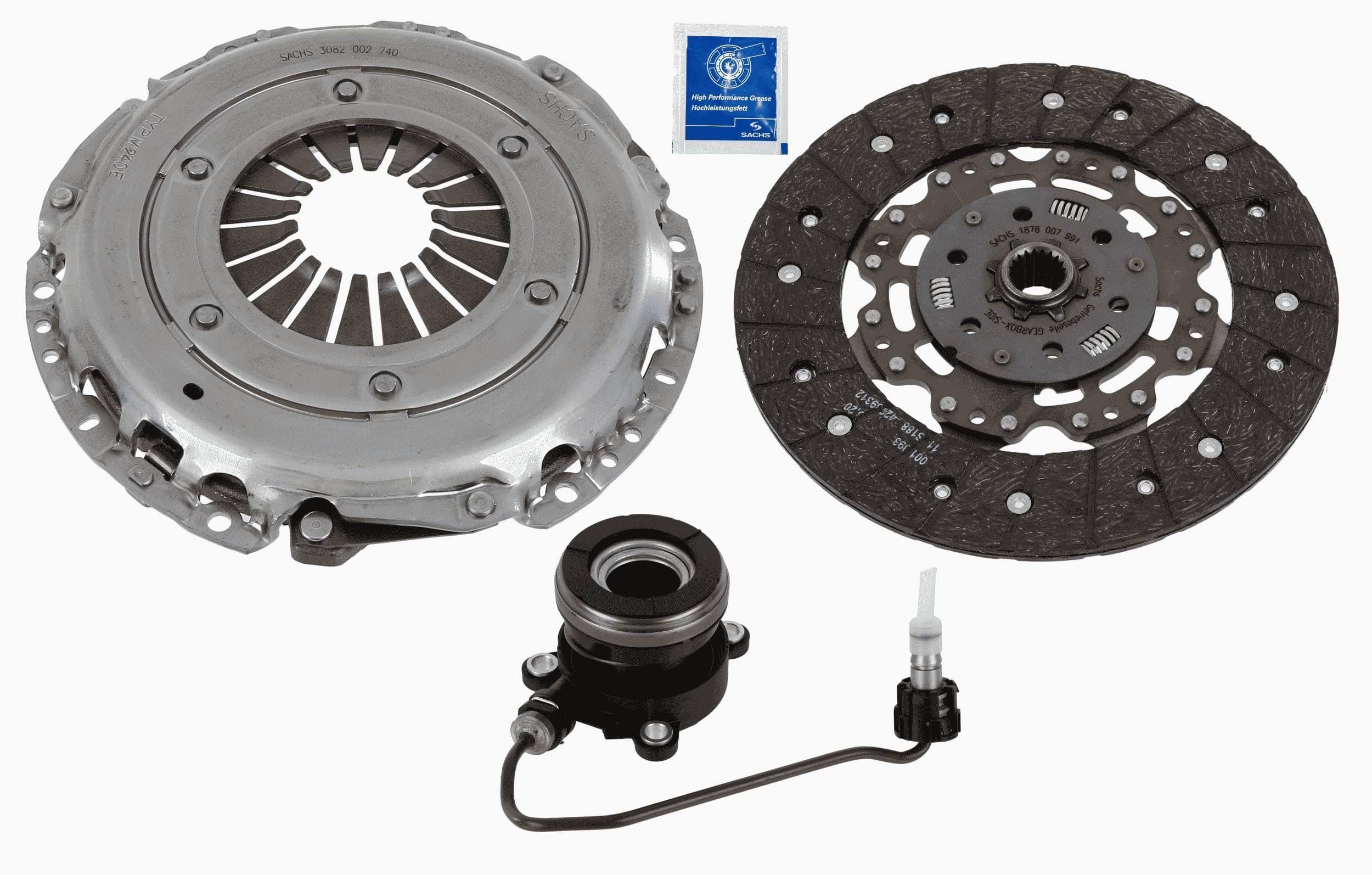 Clutch with Hydraulic Bearing SACHS 3000 990 573 : Amazon.co.uk 