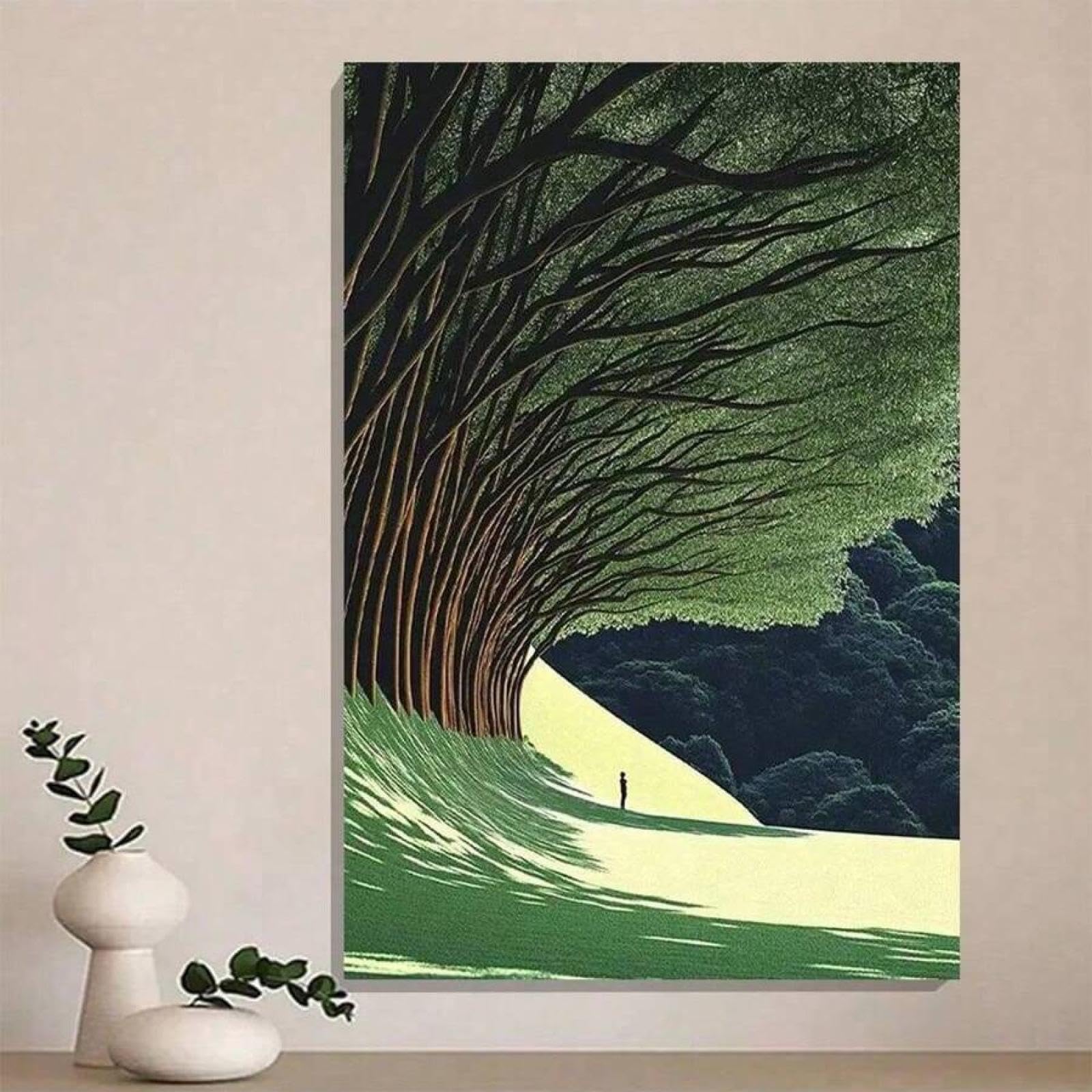 CAOXTART Stampa su tela con copertina dell'album, poster da parete, quadri musicali per la stanza, decorazione murale per la casa, soggiorno, struttura 40x60 cm