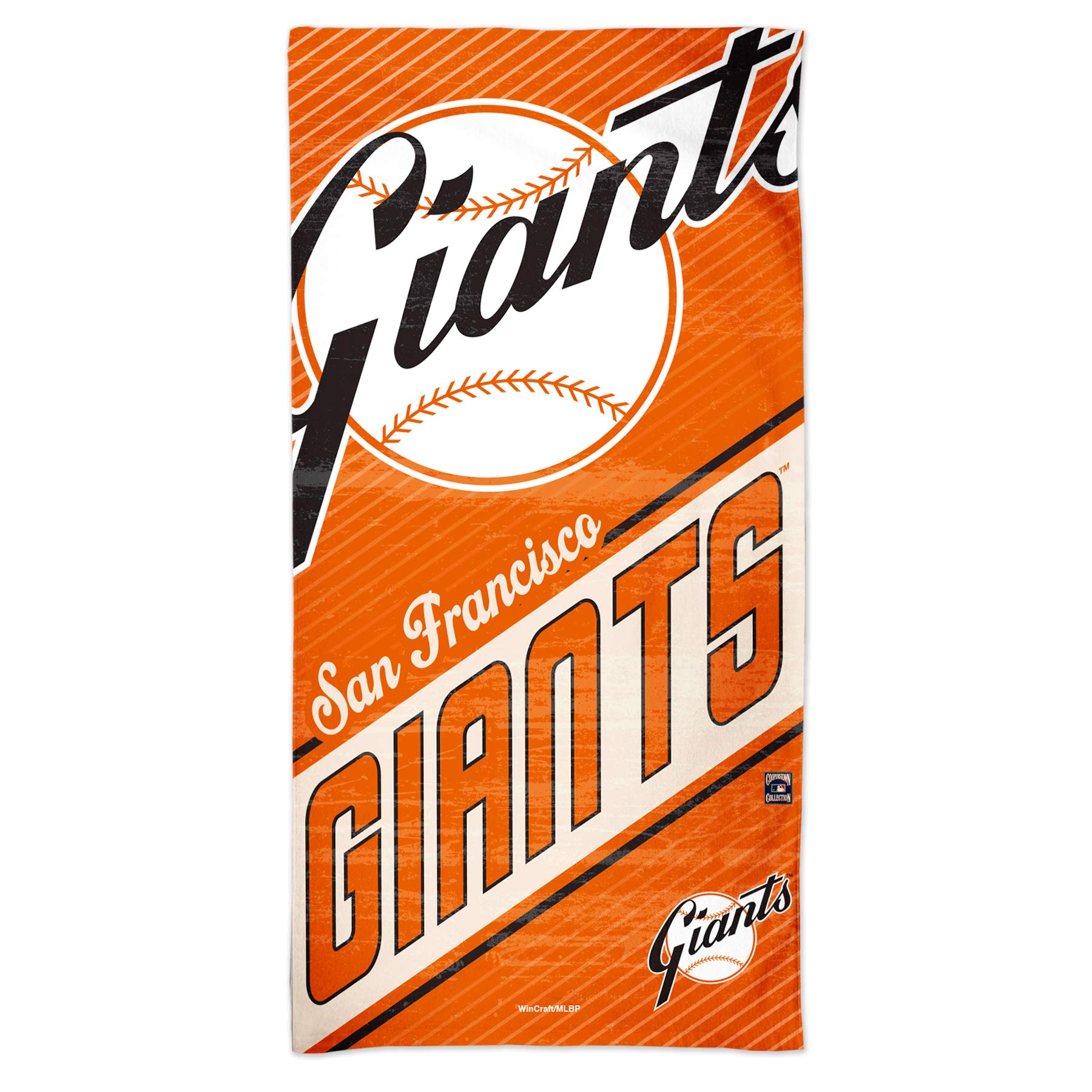 WinCraft MLB San Francisco Giants San Francisco Giants Cooperstown Spectra Beach Towel 30