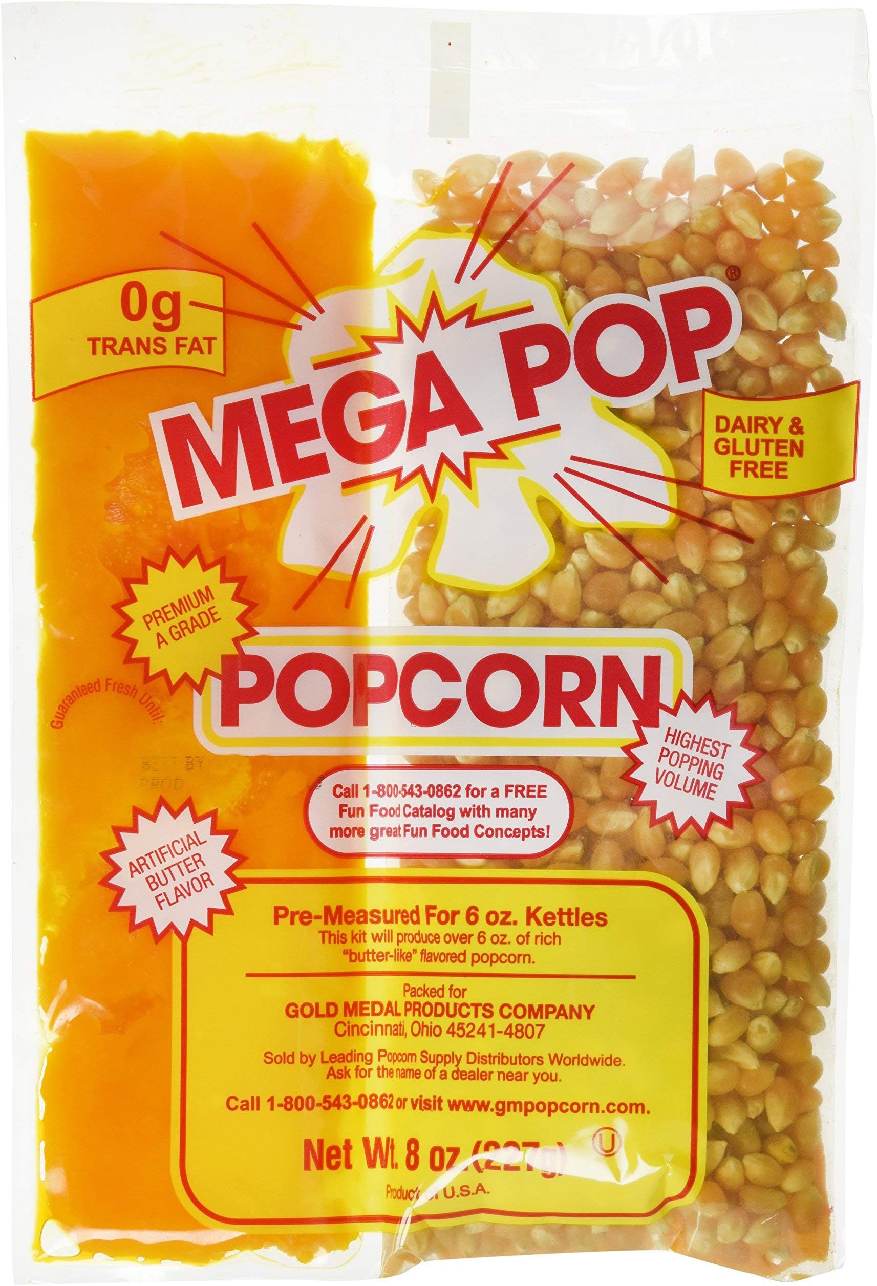 Mega Popcorn Oil Salt Kit
