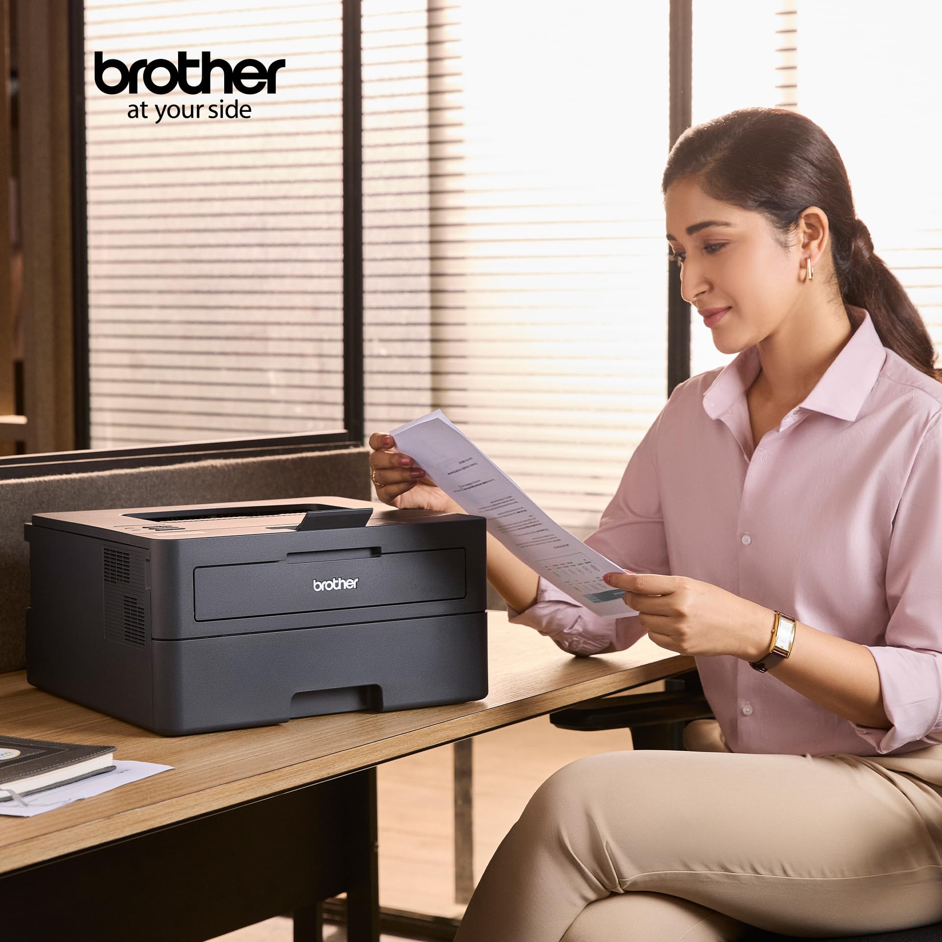 Brother HL-L2440DW (New Launch) Auto Duplex Laser Printer, 30 PPM Print Speed, LCD Display, 64 MB Memory, (WiFi Wireless LAN USB), 250 Sheet Paper Tray, 3000 Pages Inbox Toner, Free Installation — Amazon image 9