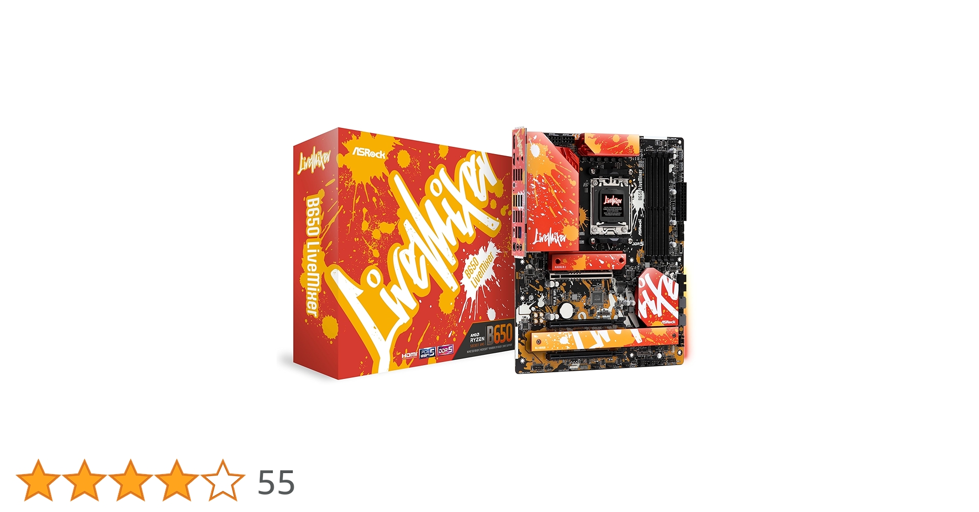 Amazon.co.jp: ASRock Motherboard B650 LiveMixer AMD Ryzen