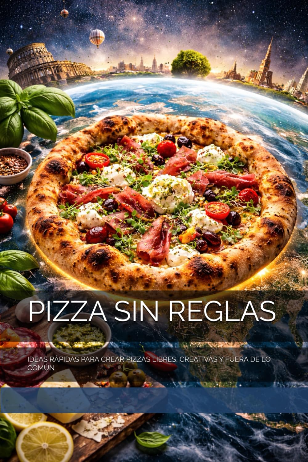 PIZZA SIN REGLAS: IDEAS RÁPIDAS PARA CREAR PIZZAS LIBRES, CREATIVAS Y FUERA DE LO COMÚN