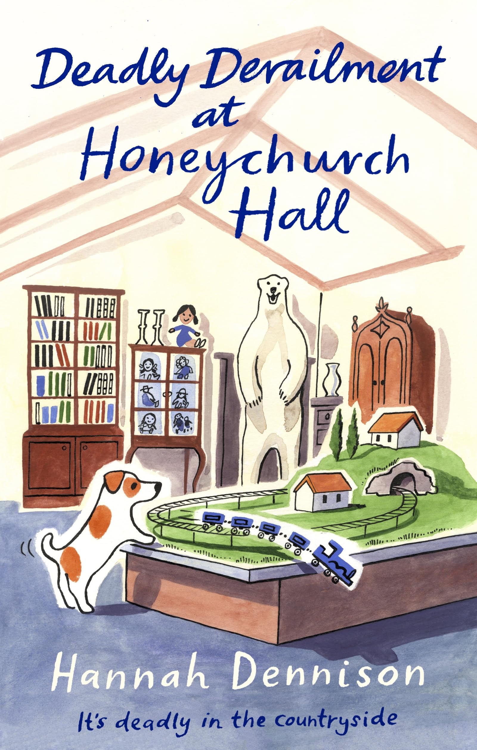 Deadly Derailment at Honeychurch Hall: An unputdownable cosy murder mystery