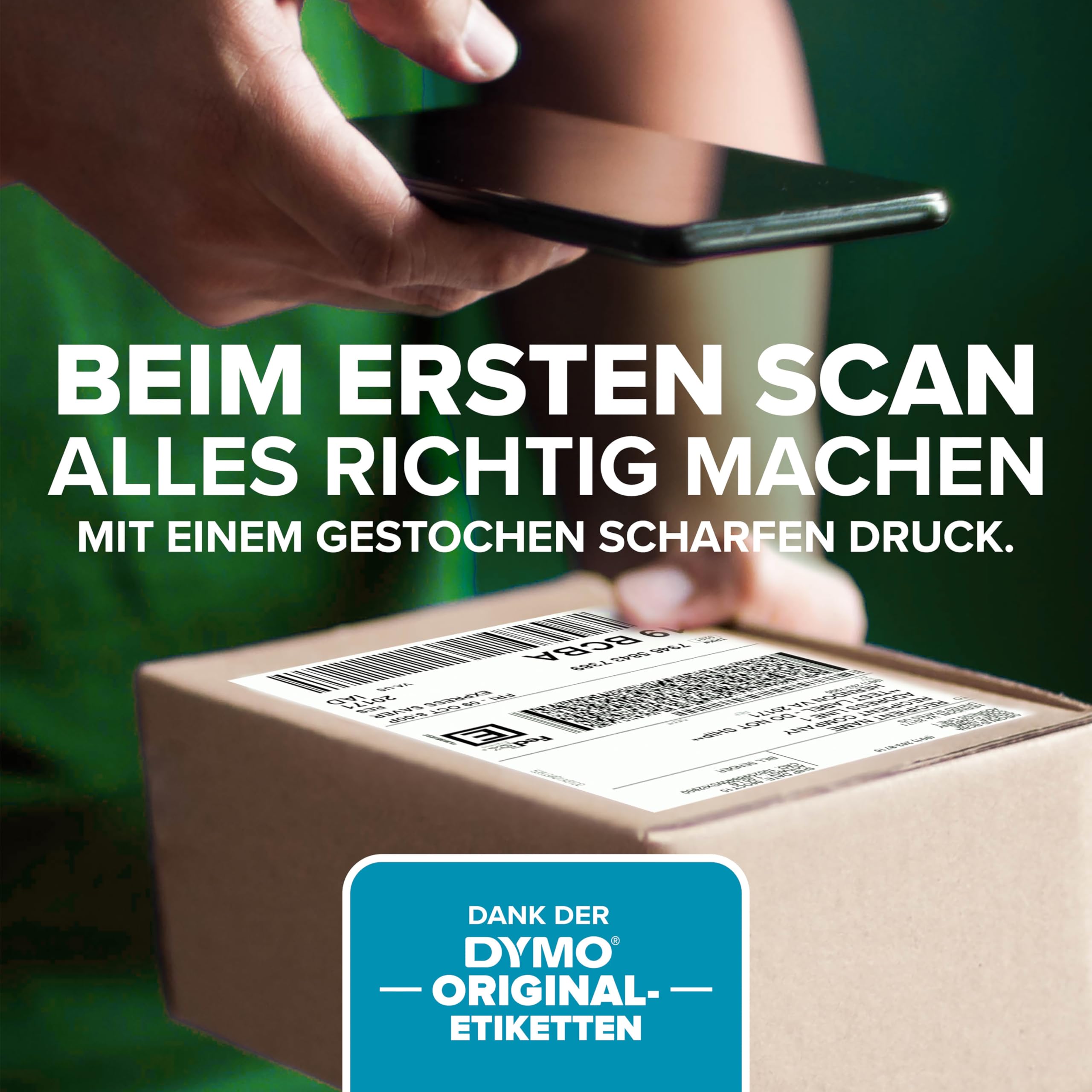 DYMO LabelWriter 550-Etikettendrucker | Beschriftungsgerät mit Thermodirektdruck | automatische Etikettenerkennung | druckt AdressetikettenVersandetikettenBarcodeetiketten und mehr | EU-Stecker