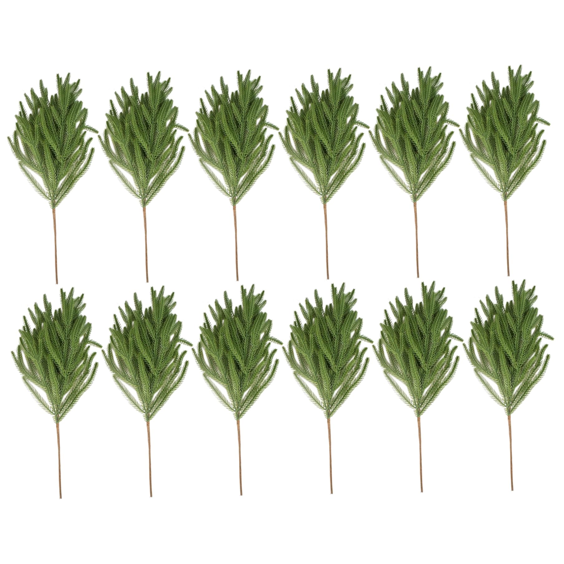 Pin Norfolk artificiel en plastique de 20 pouces pour couronne de Noël intérieure