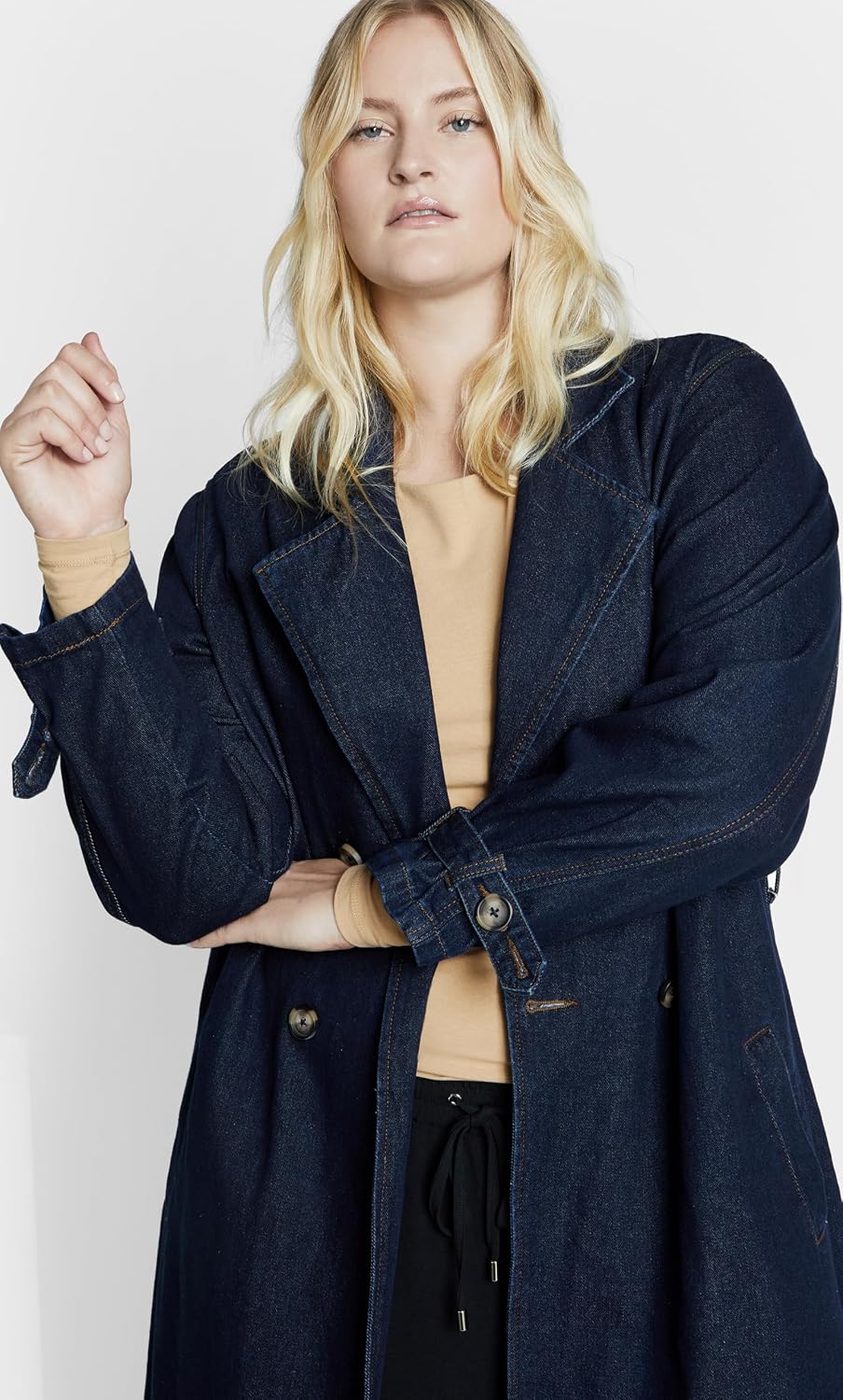 City Chic Women's Plus Size Coat - Laylo Trench
