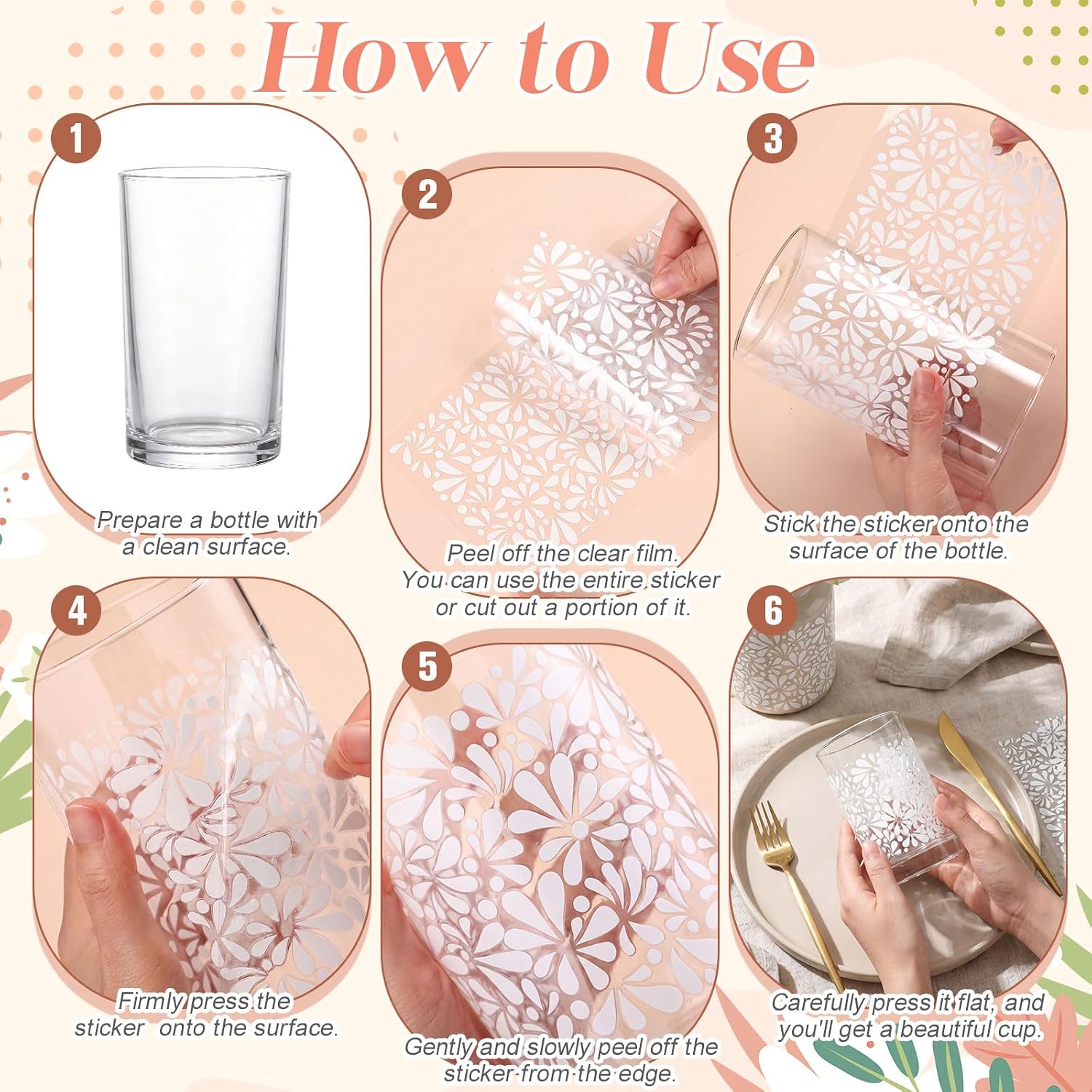 Sabary 6 Pcs Mexican UV Dtf Cup Wraps Stickers Cielito Lindo UV Dtf Cup Wraps Transfer Stickers for Mugs Vases Cielito Lindo Party Decorations DIY Craft Furniture Home Decor Baby Shower (White)