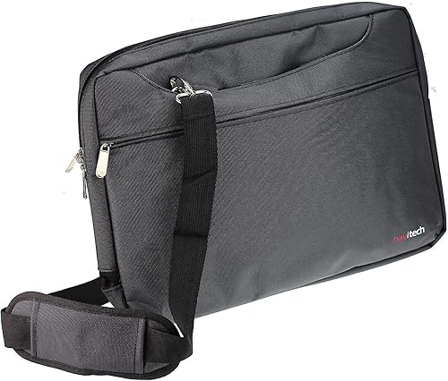 Navitech Bolsa negra para laptop resistente al agua, compatible con CHUWI HeroBook Air de 11.6 pulgadas