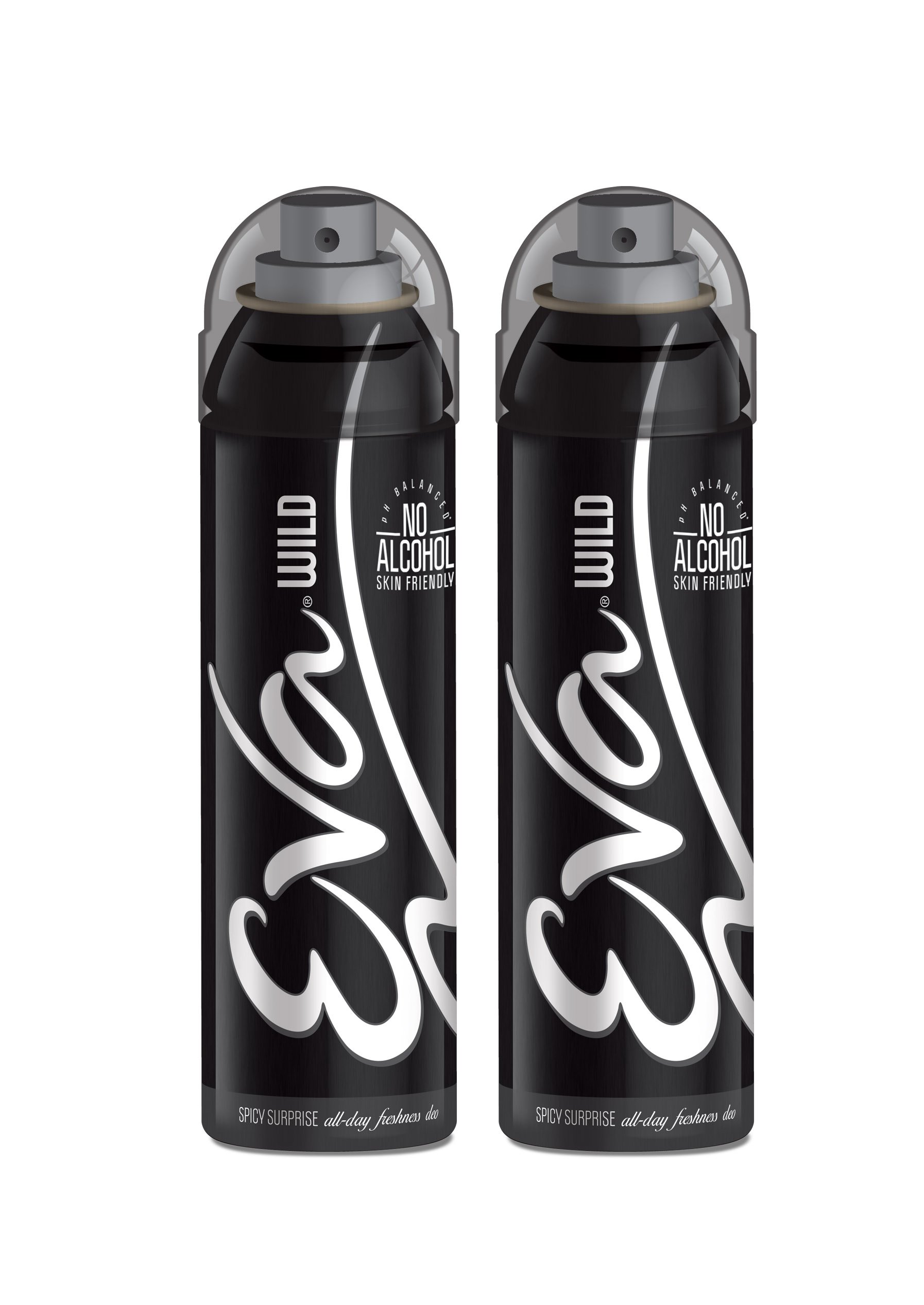 EVA Cyndicate Deodorants, Wild for Women 125ml (Combo of 2)