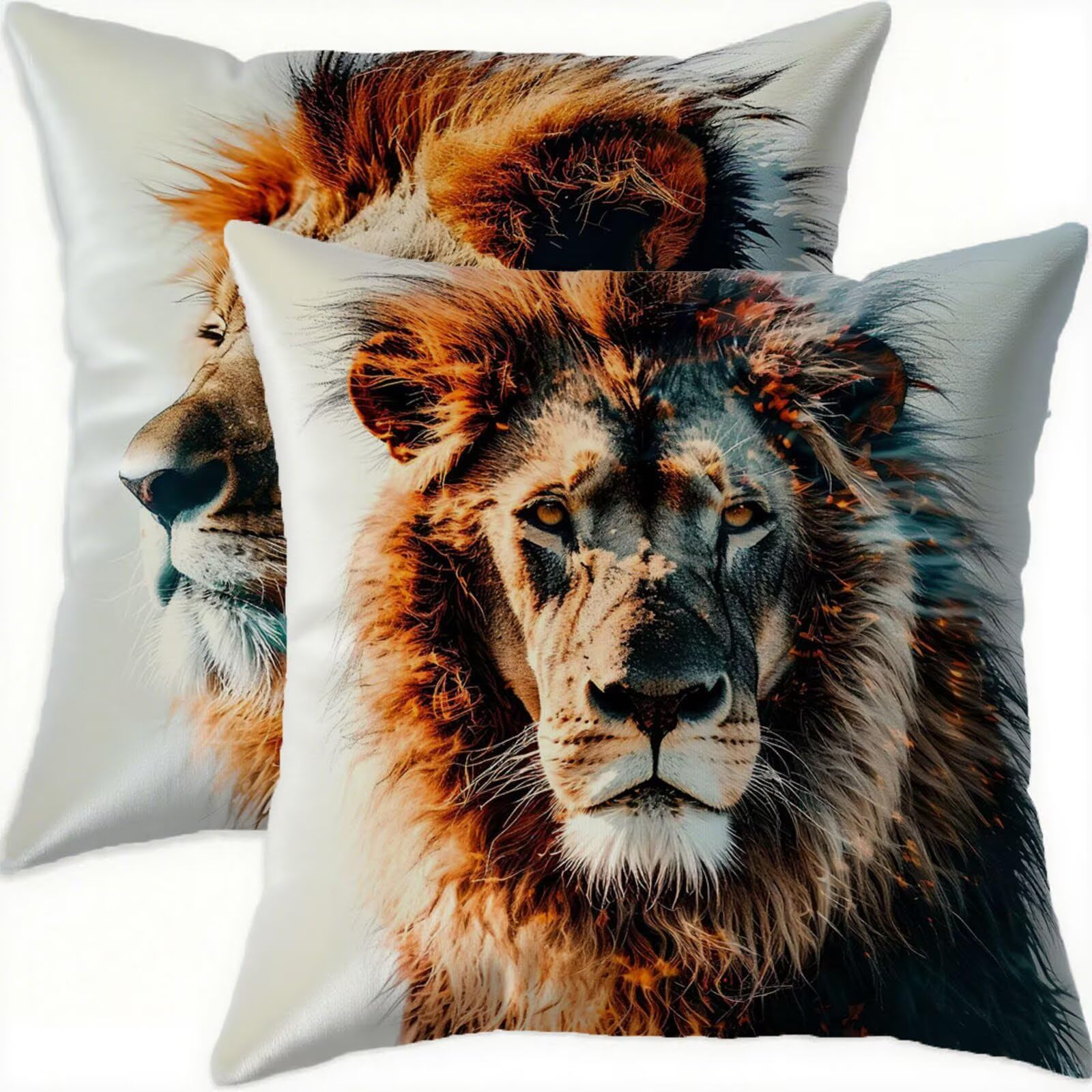 Housse coussin 70x70 velours imperméable extérieur patio balcon