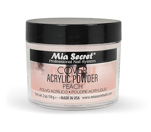Mia Secret Acrílico Polvo Cubierta Melocotón 2 oz.