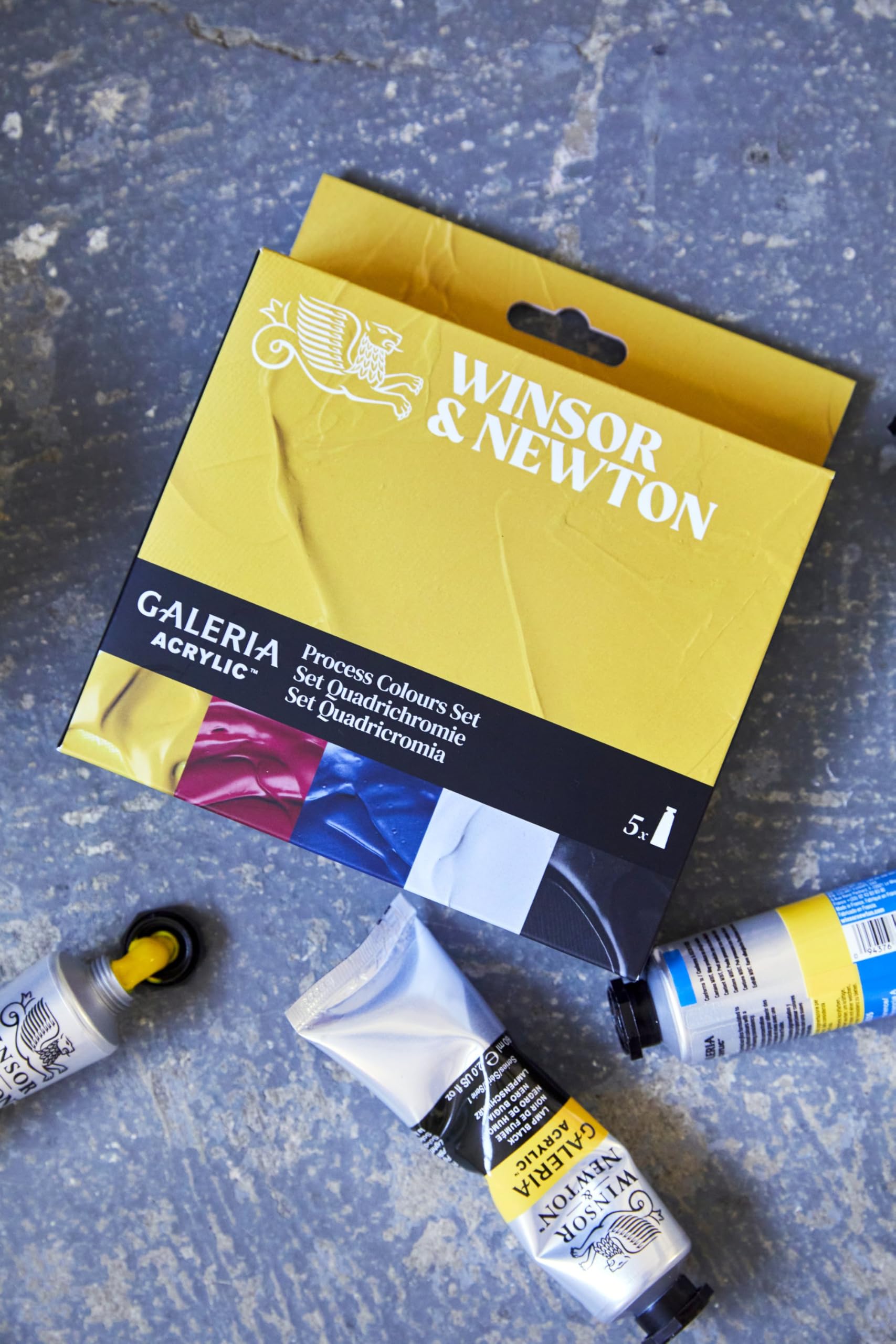 Winsor & Newton 3040934 Professionele acrylverf Glazing Medium, hoge dekking, kunstenaarskwaliteit, lichtecht - 250ml FLes