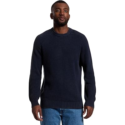 Свитер L.L.Bean Textured Washed Cotton Sweaters Crewneck