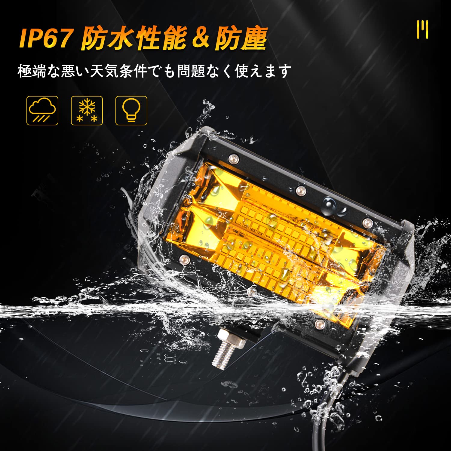 CLOWICSR 高輝度 フォグランプ LED作業灯 デッキライト ワークライk Amazon.co.jp: CLOWICSR 高輝度 フォグランプ LED作業灯 デッキライト
