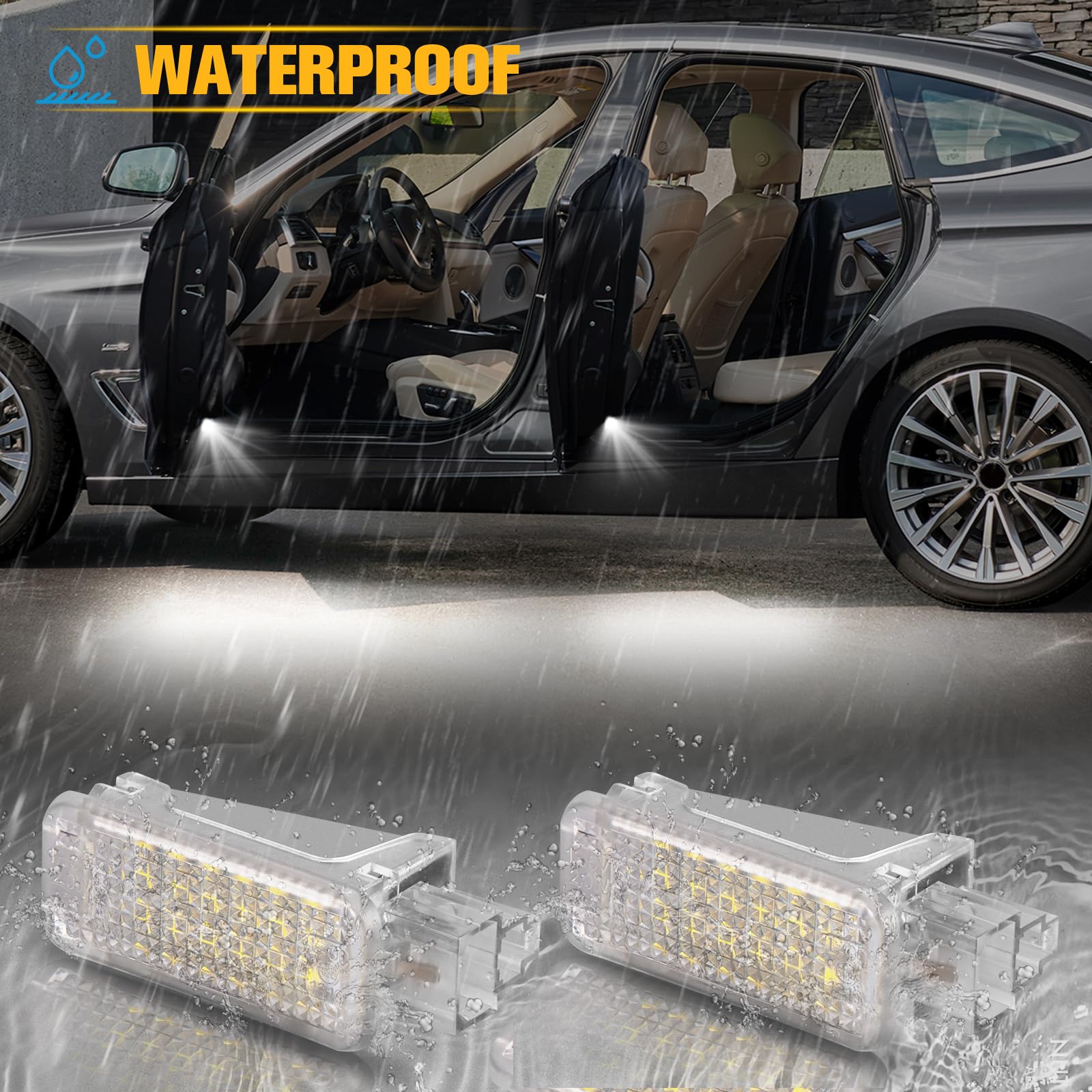 POPMOTORZ Illuminazione Interna A LED Luce Vano Piedi Per BMW E81/E87
