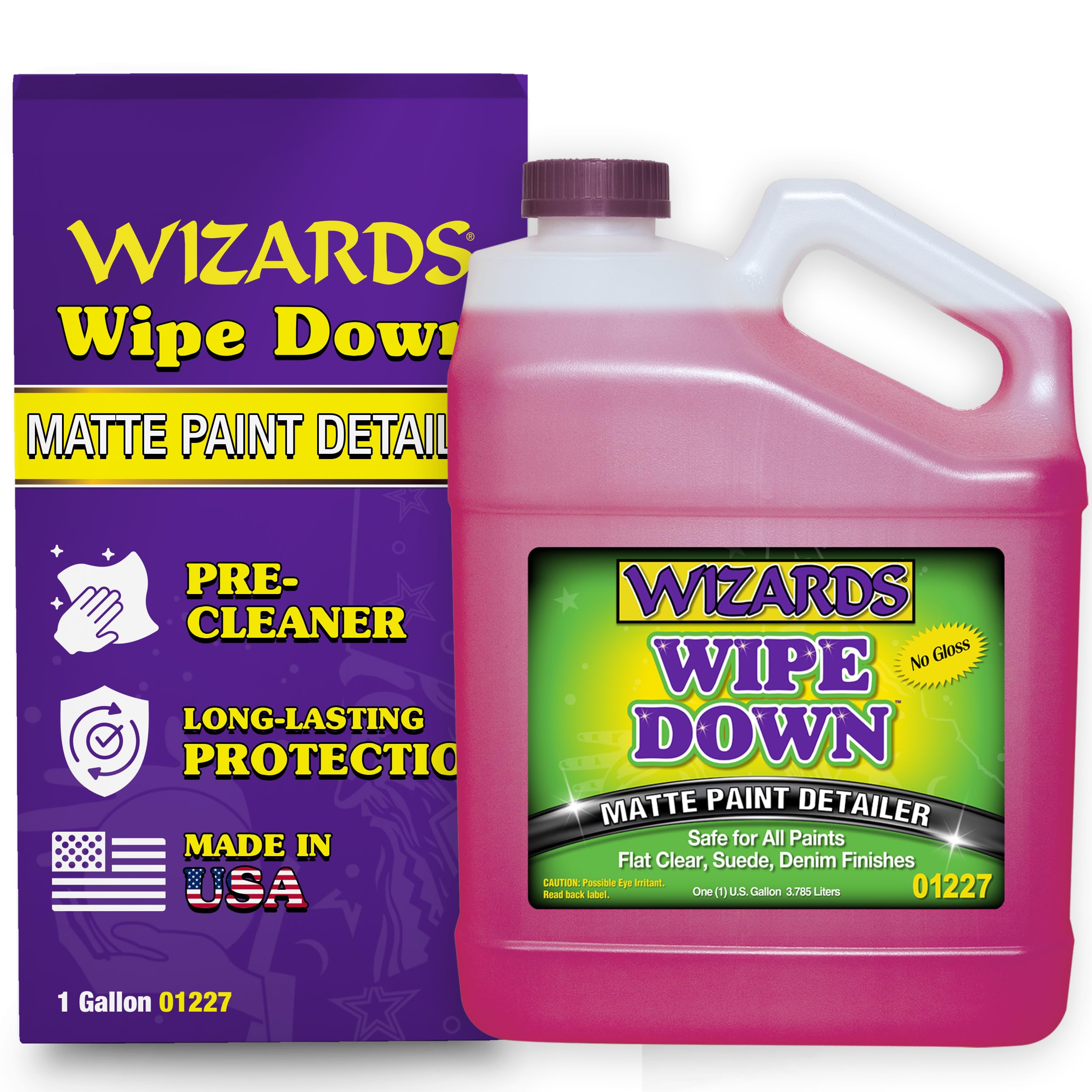Amazon.com: Wizards - Wipe Down Quick Detailer Spray, Matte Finish