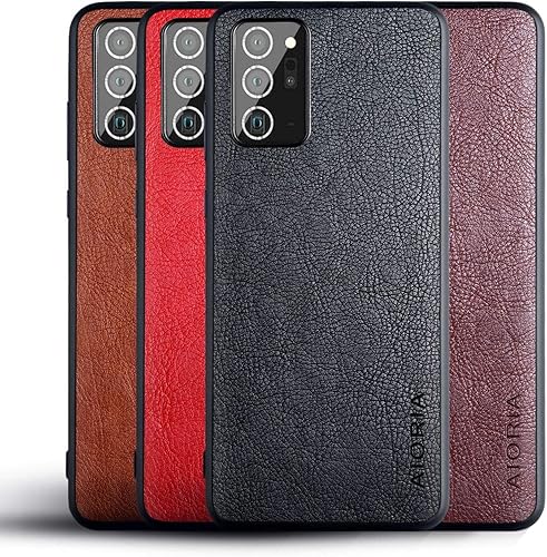 Vista 88 de Funda protectora completa para Samsung Galaxy S20 FE 5G, 6.5 pulgadas Premium PU cuero cubierta retro negocio diseño completo funda protectora